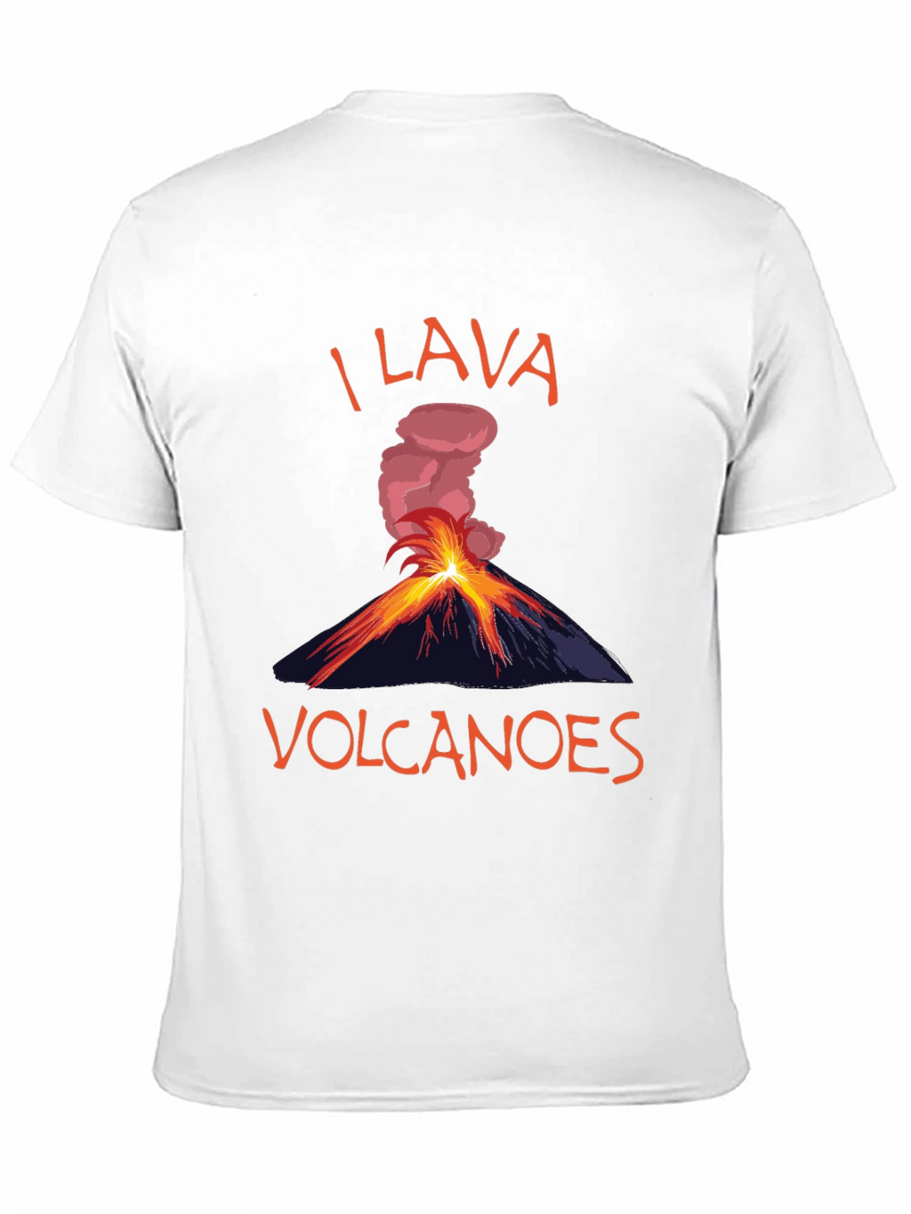 I Lava Volcanoes T-Shirt Funny Graphic Tee