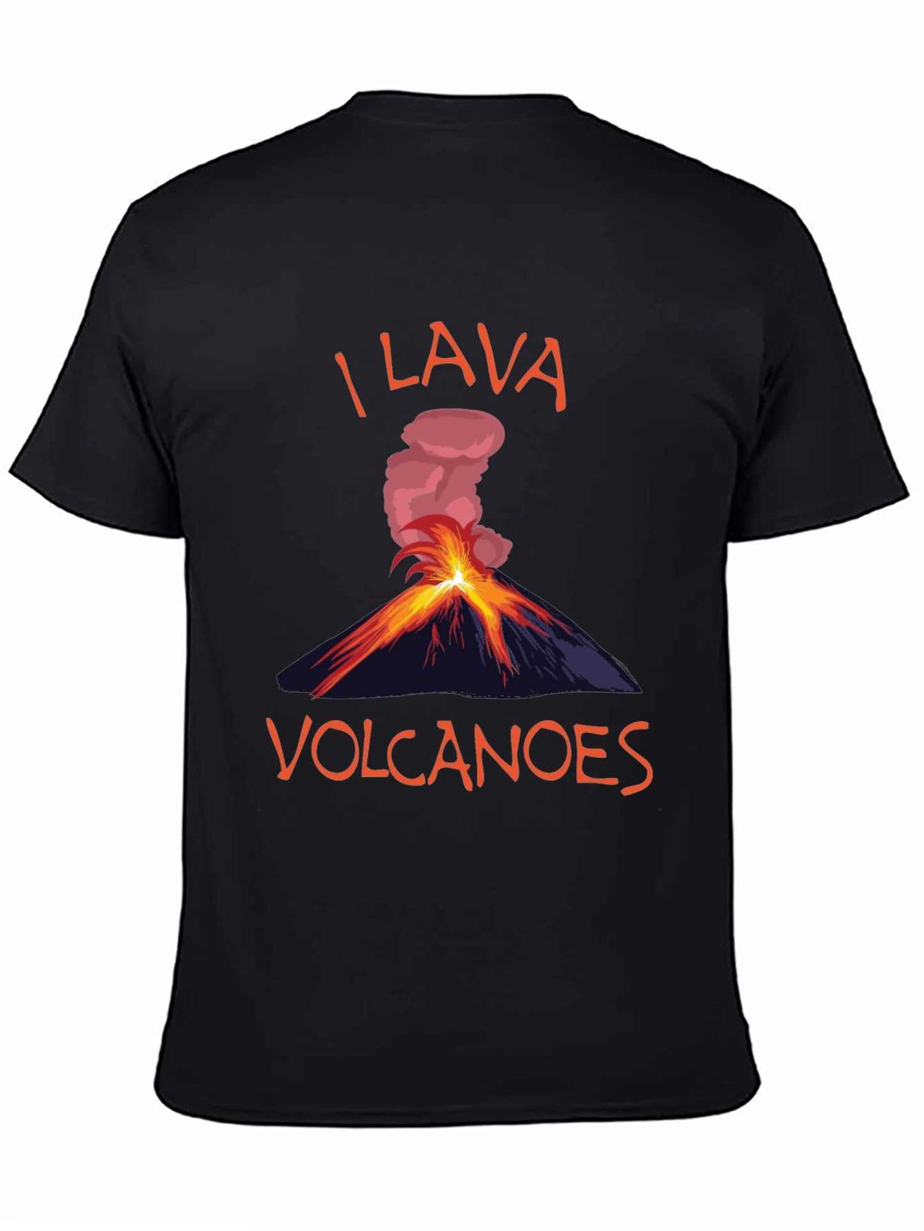 I Lava Volcanoes T-Shirt Funny Graphic Tee