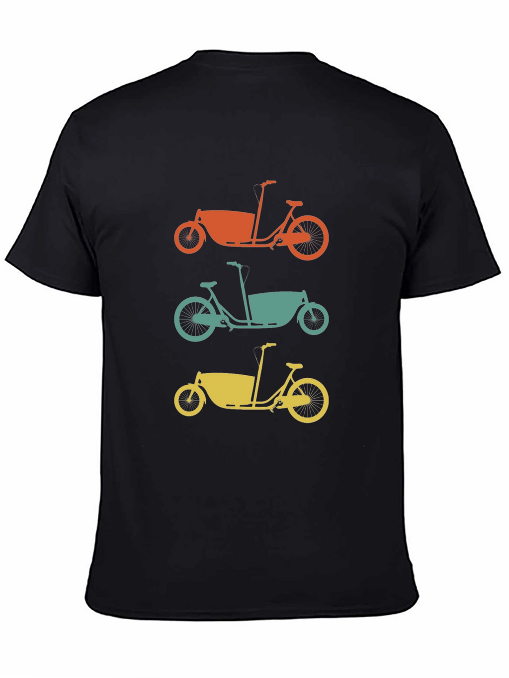 Cargo Bike T-Shirt - Retro Bicycle Tee