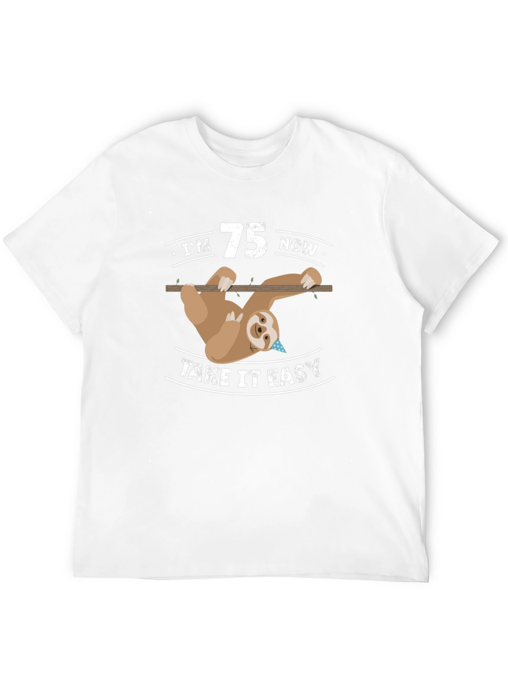 75th Birthday Sloth T-Shirt