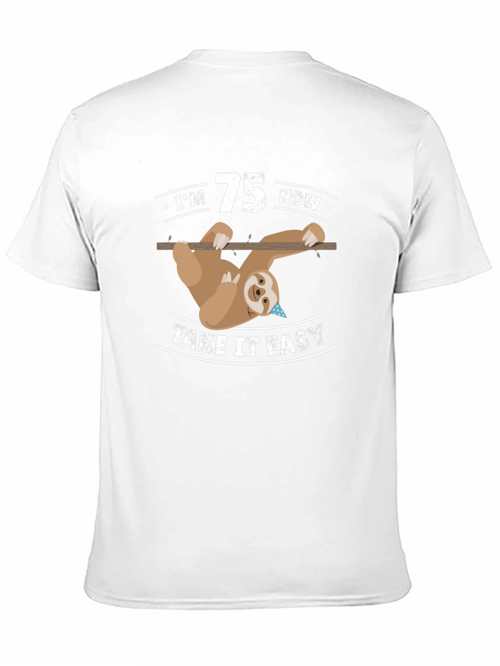 75th Birthday Sloth T-Shirt