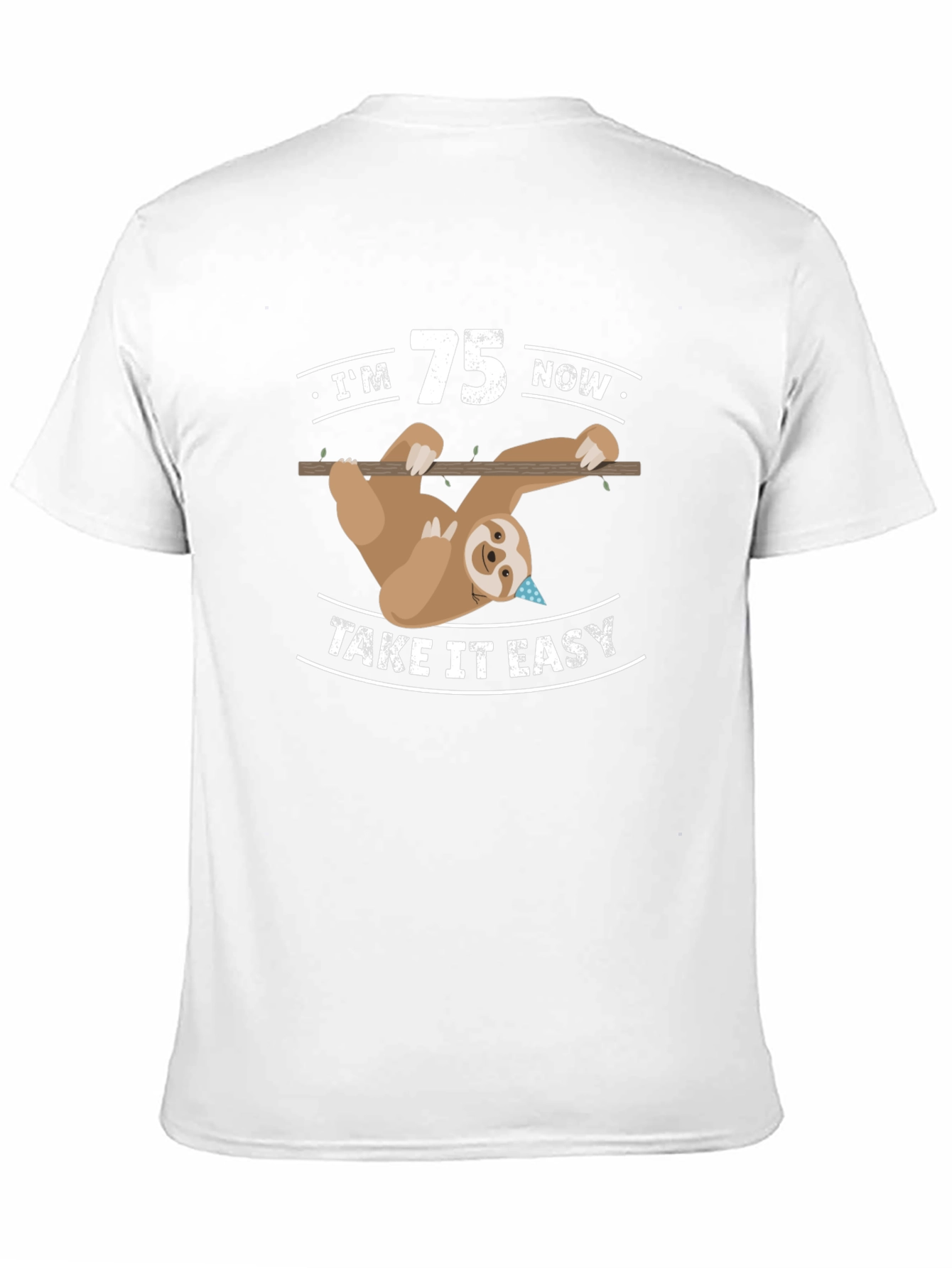 75th Birthday Sloth T-Shirt