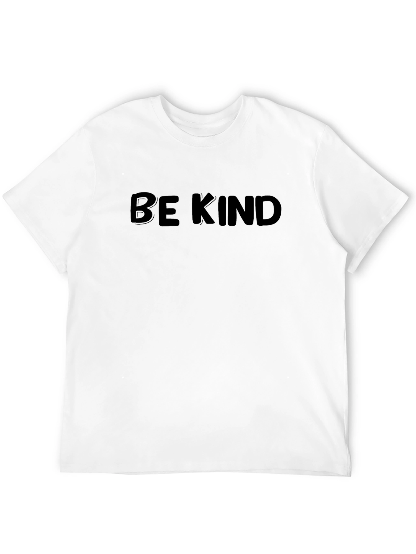 Be Kind Graphic T-Shirt - Black Crew Neck Tee