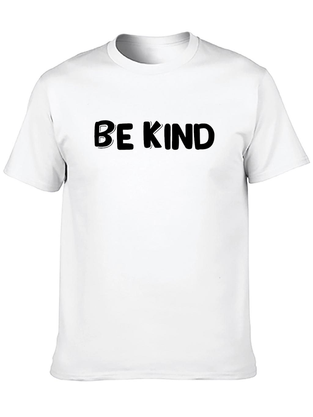 Be Kind Graphic T-Shirt - Black Crew Neck Tee