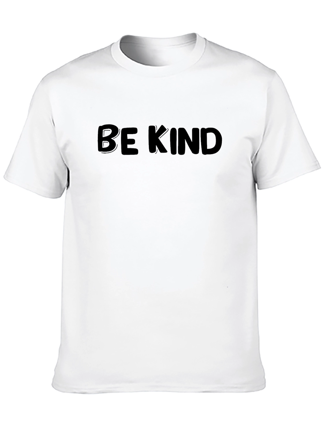 Be Kind Graphic T-Shirt - Black Crew Neck Tee