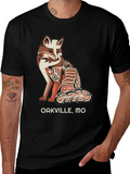Oakville MO Fox Graphic Tee - Black