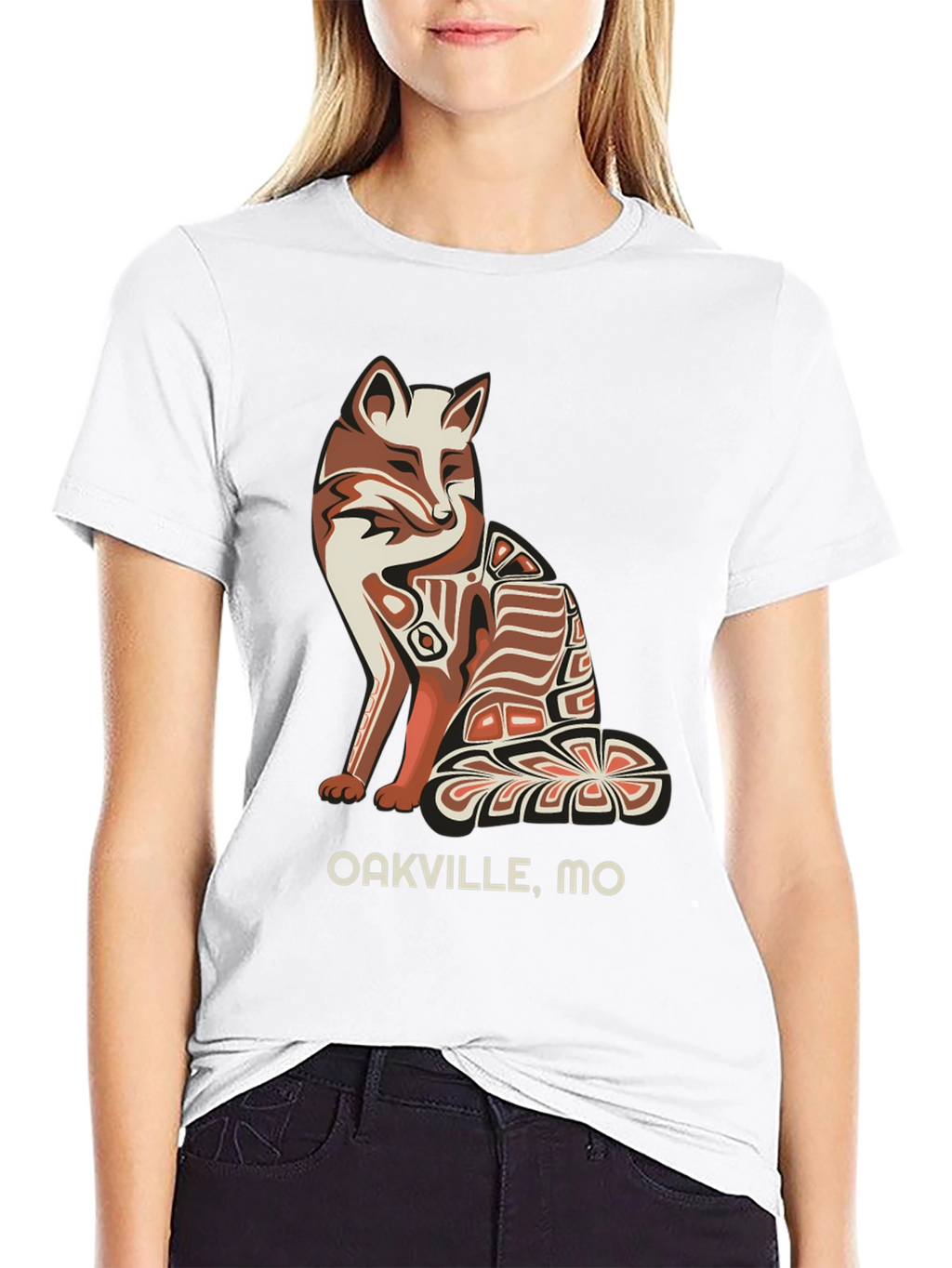 Oakville MO Fox Graphic Tee - Black