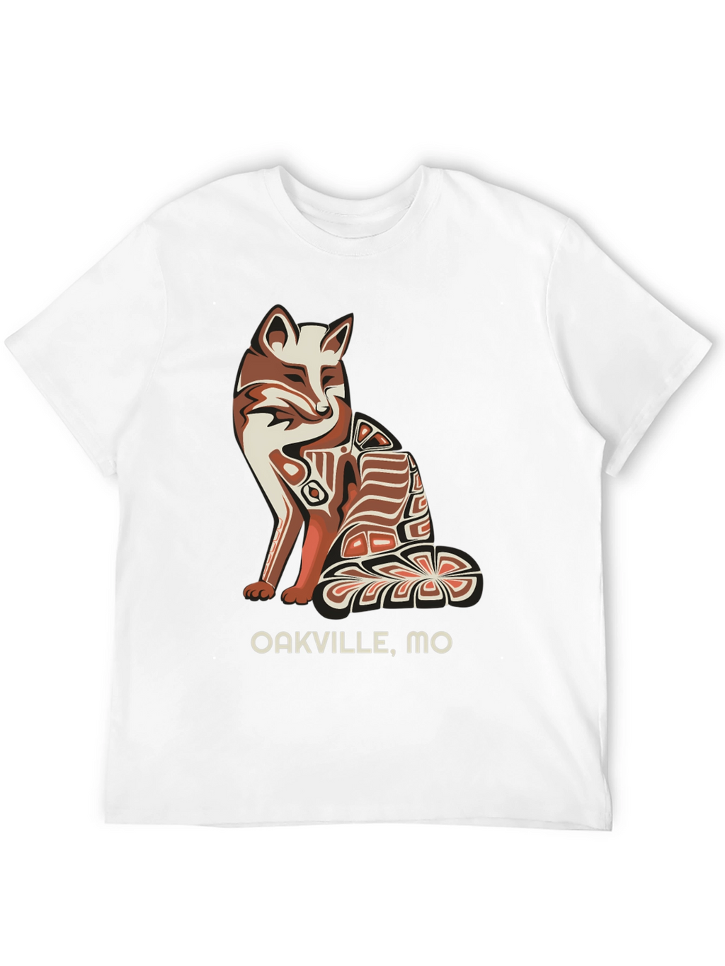Oakville MO Fox Graphic Tee - Black