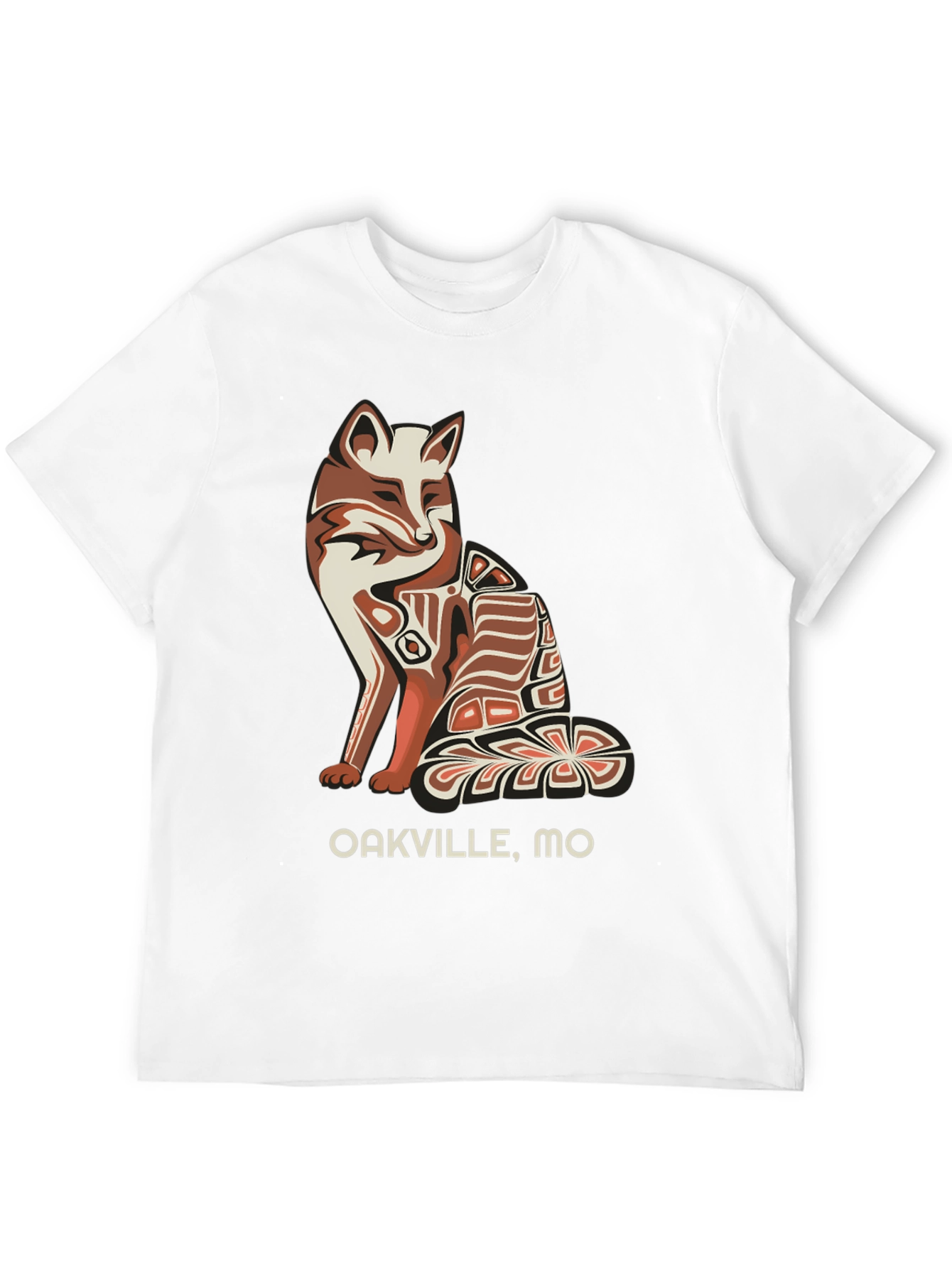 Oakville MO Fox Graphic Tee - Black
