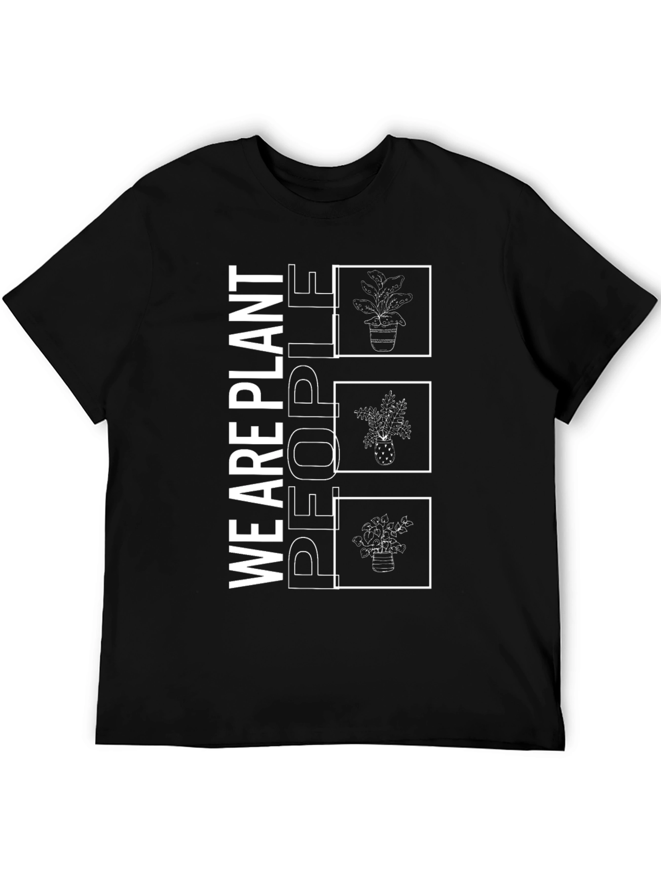 Plant People Black Graphic Tee