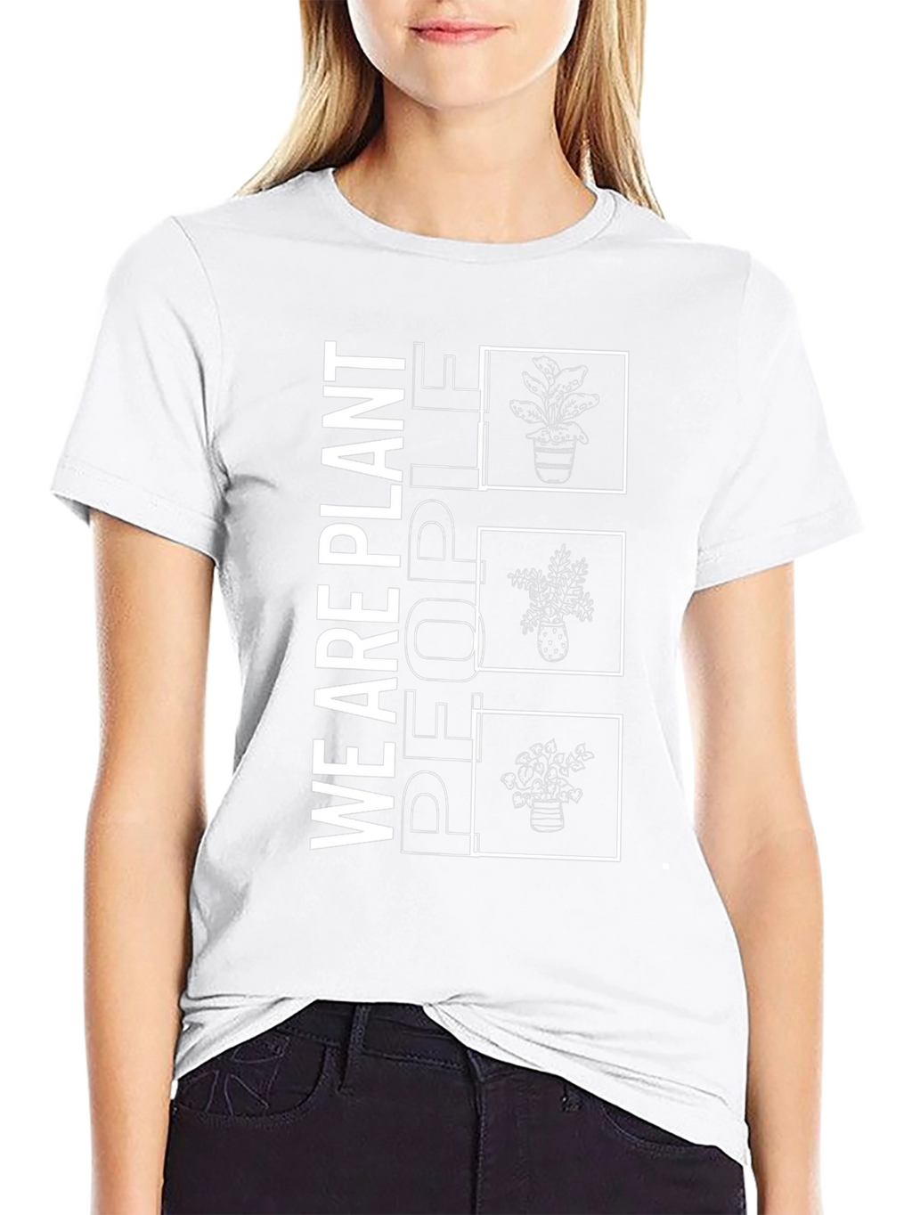 Plant People Black Graphic Tee