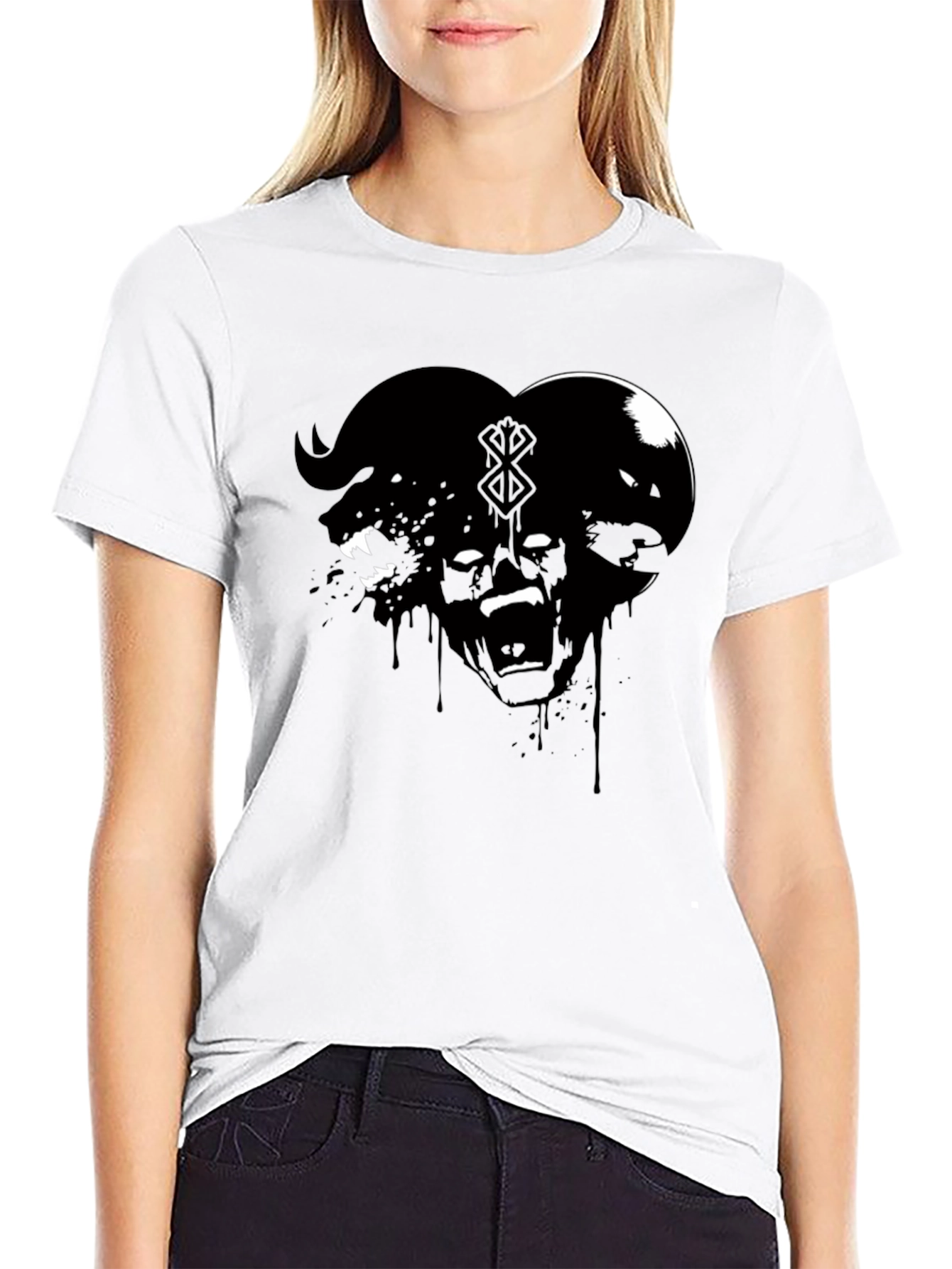 Berserk Graphic Tee - Black Anime T-Shirt