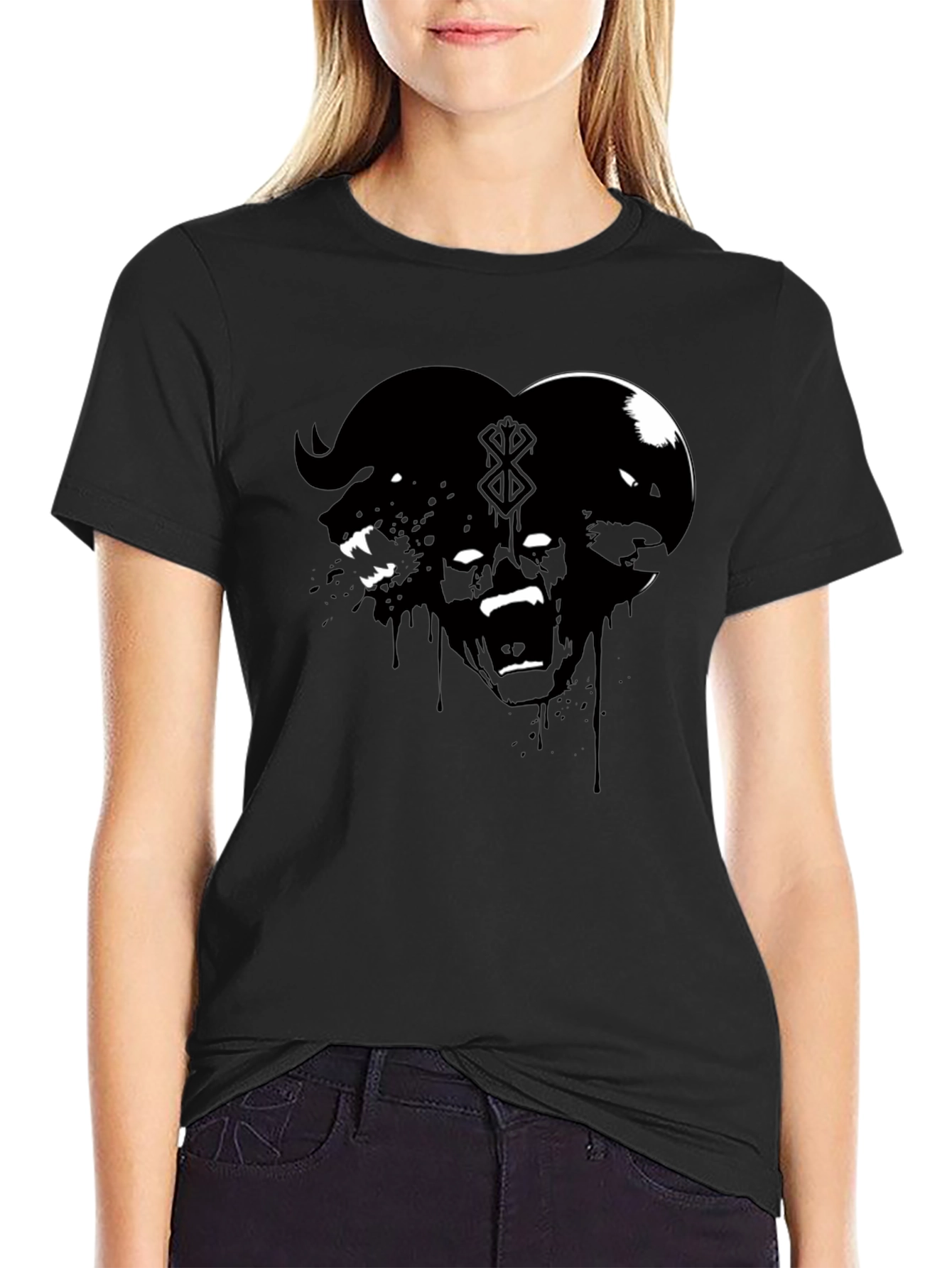 Berserk Graphic Tee - Black Anime T-Shirt