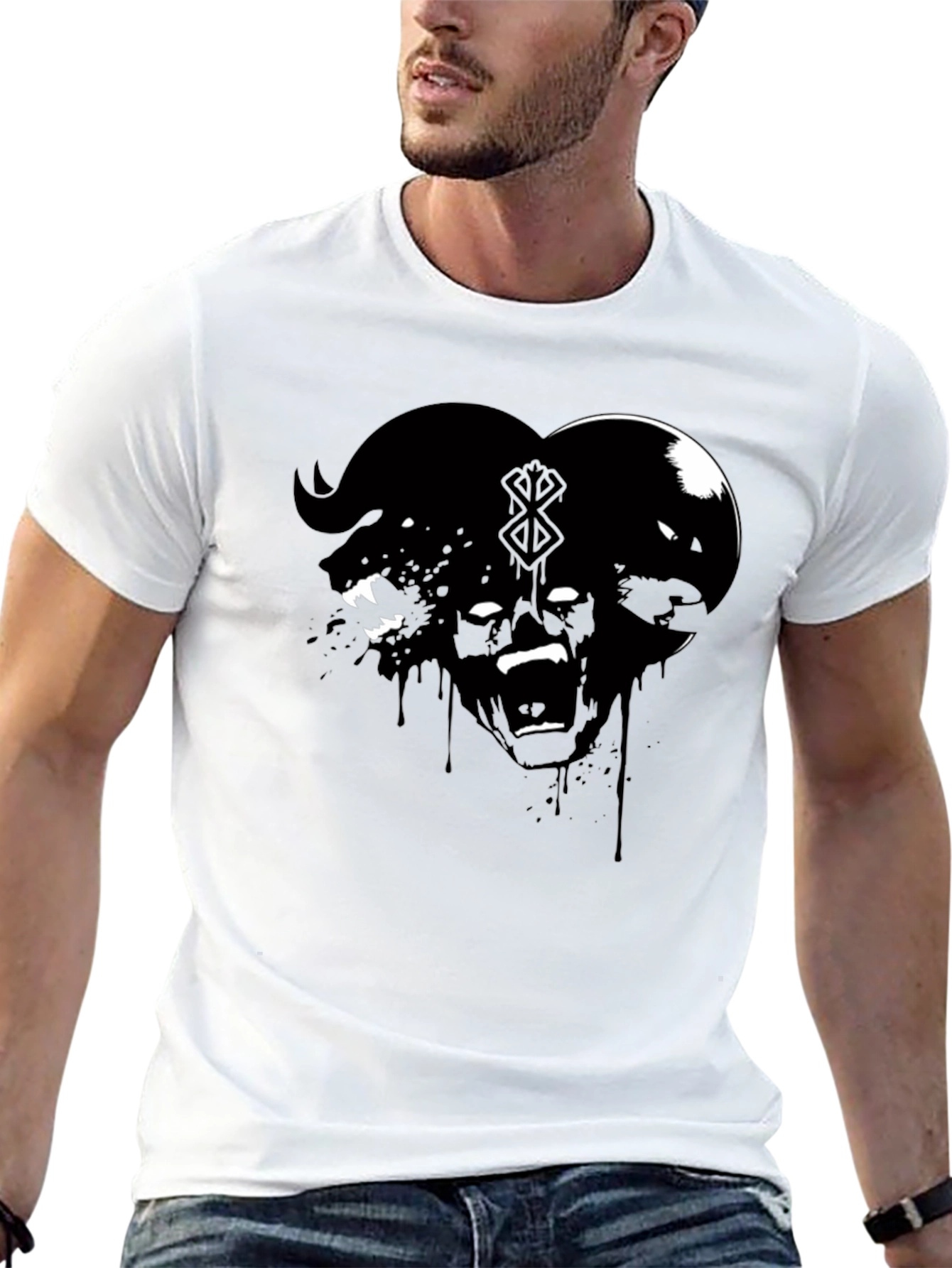 Berserk Graphic Tee - Black Anime T-Shirt