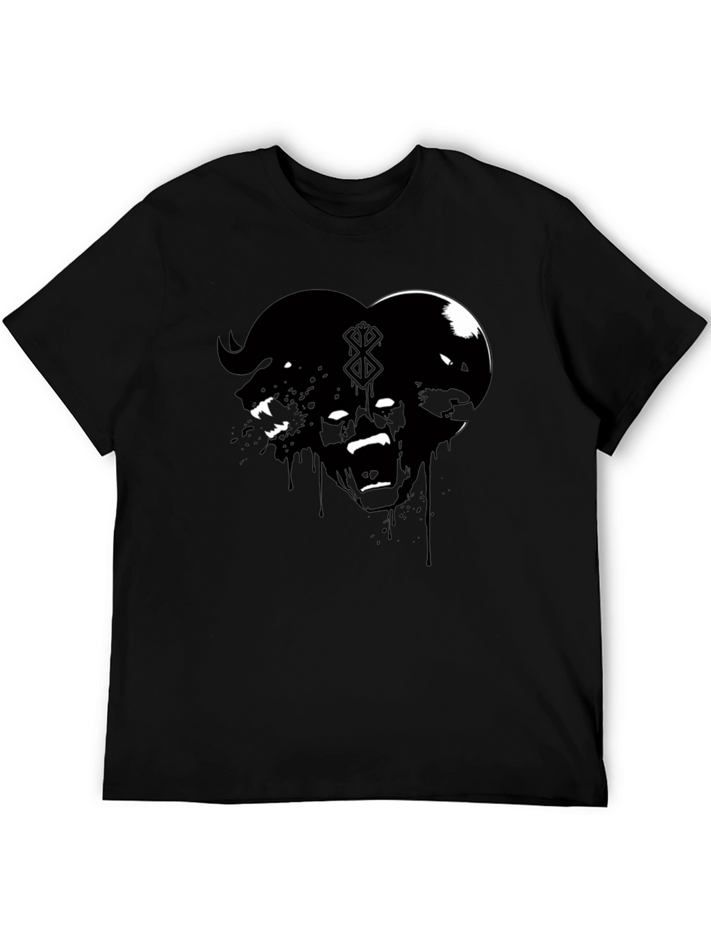 Berserk Graphic Tee - Black Anime T-Shirt