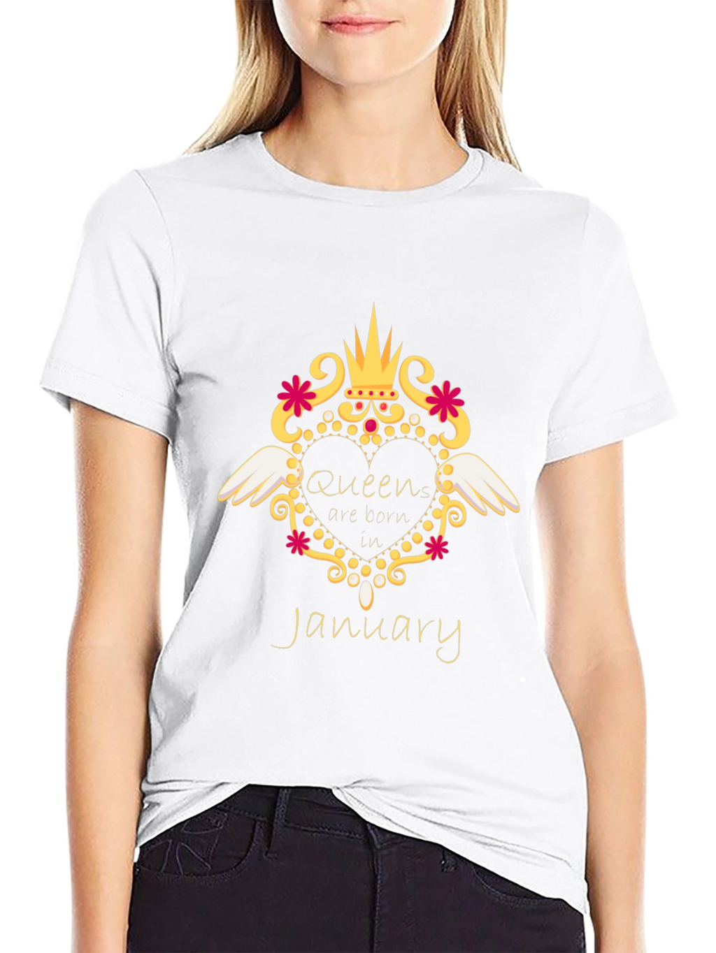 Queens Born in January T-Shirt
