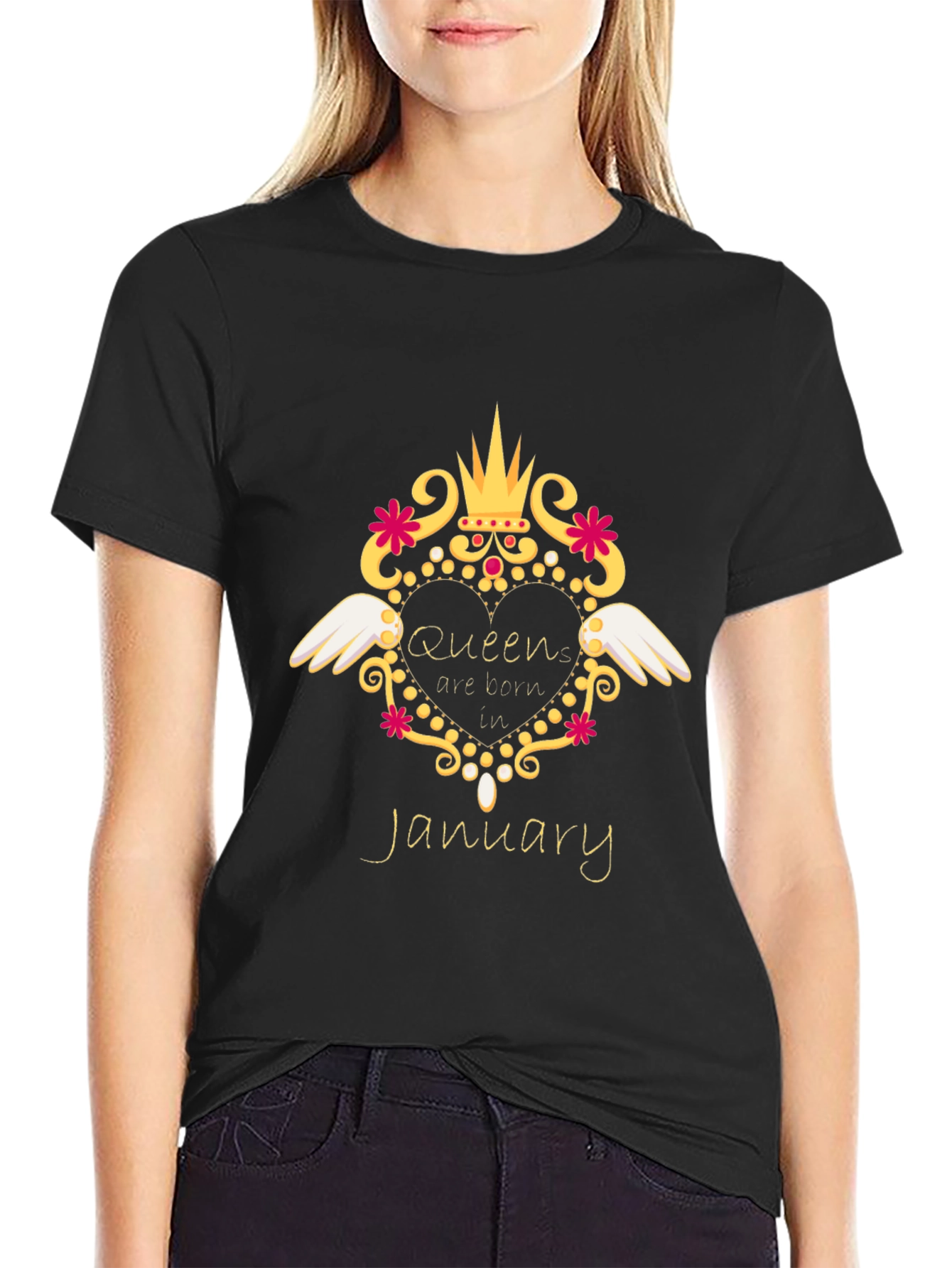 Queens Born in January T-Shirt