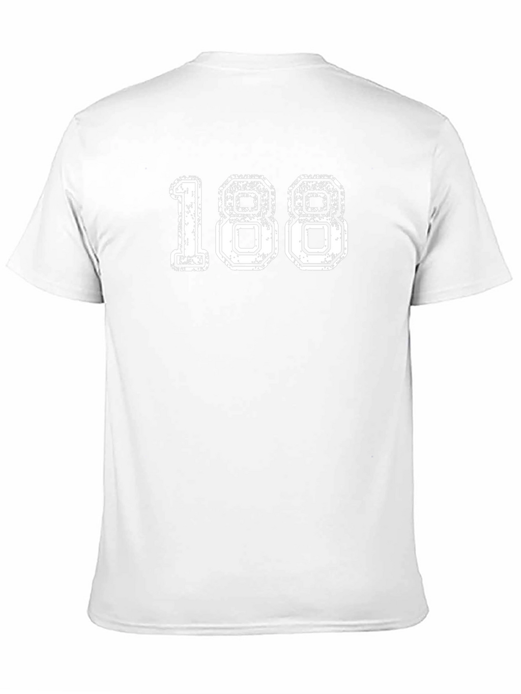 Retro Number 188 Black T-Shirt