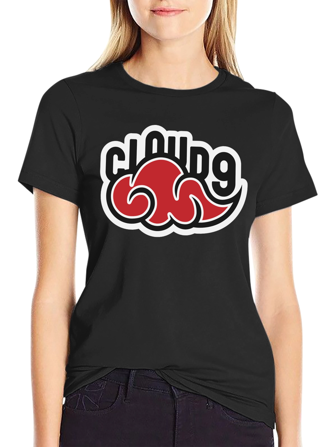 Cloud9 Akatsuki Style Black T-Shirt