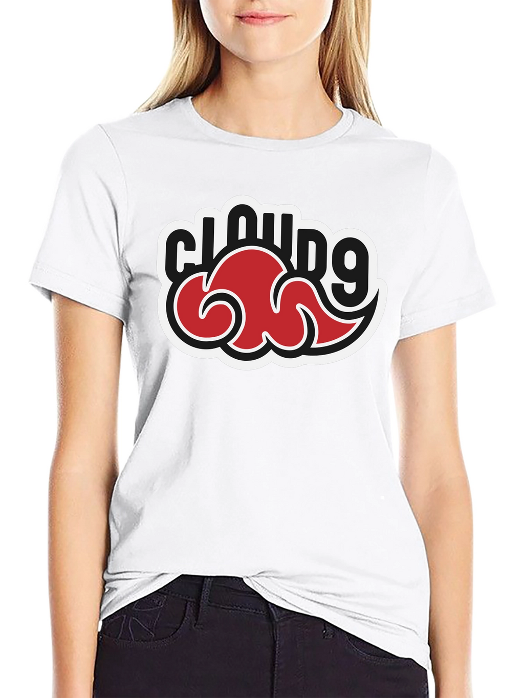 Cloud9 Akatsuki Style Black T-Shirt