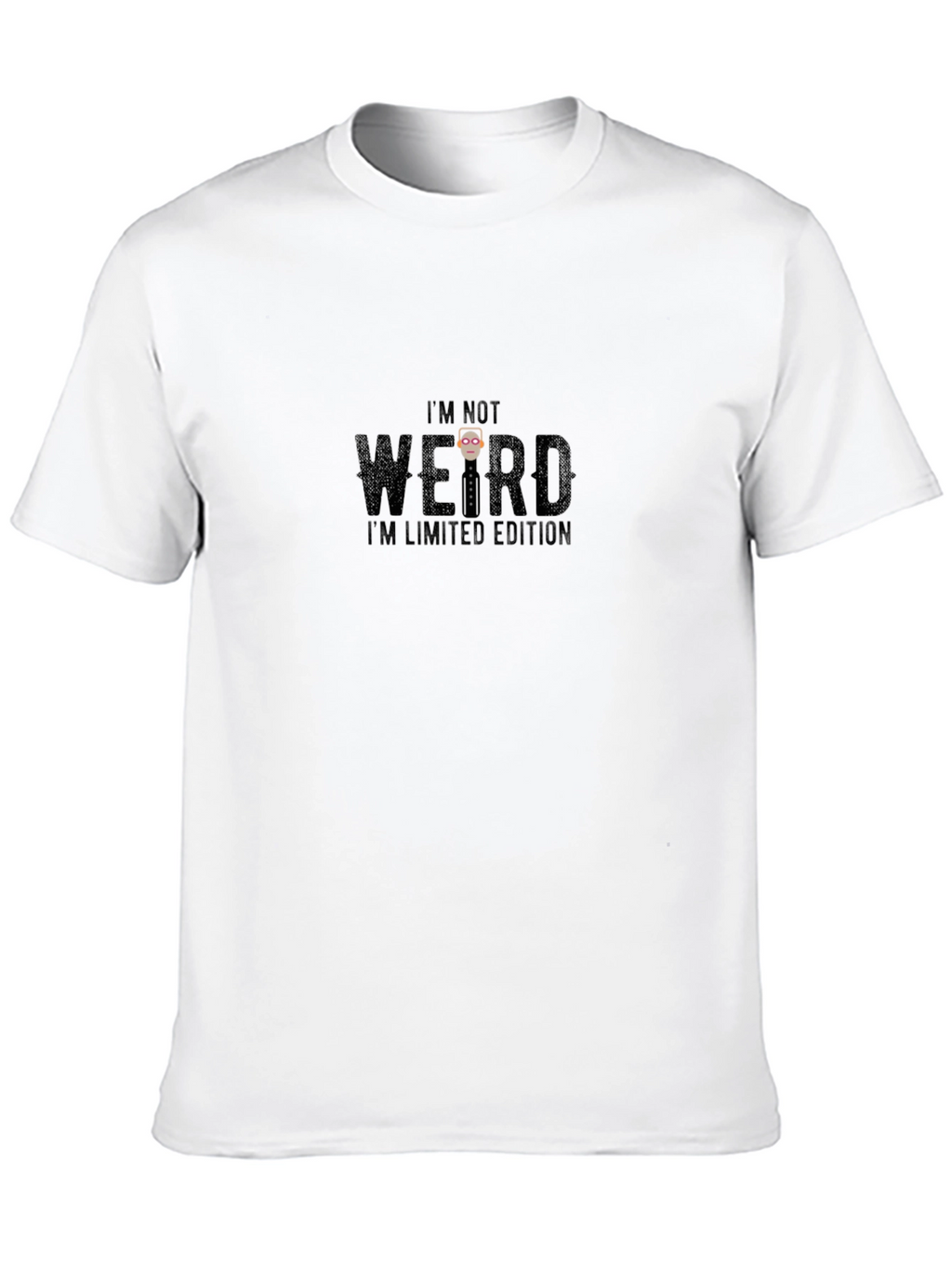 Im Not Weird Im Limited Edition Black T-Shirt