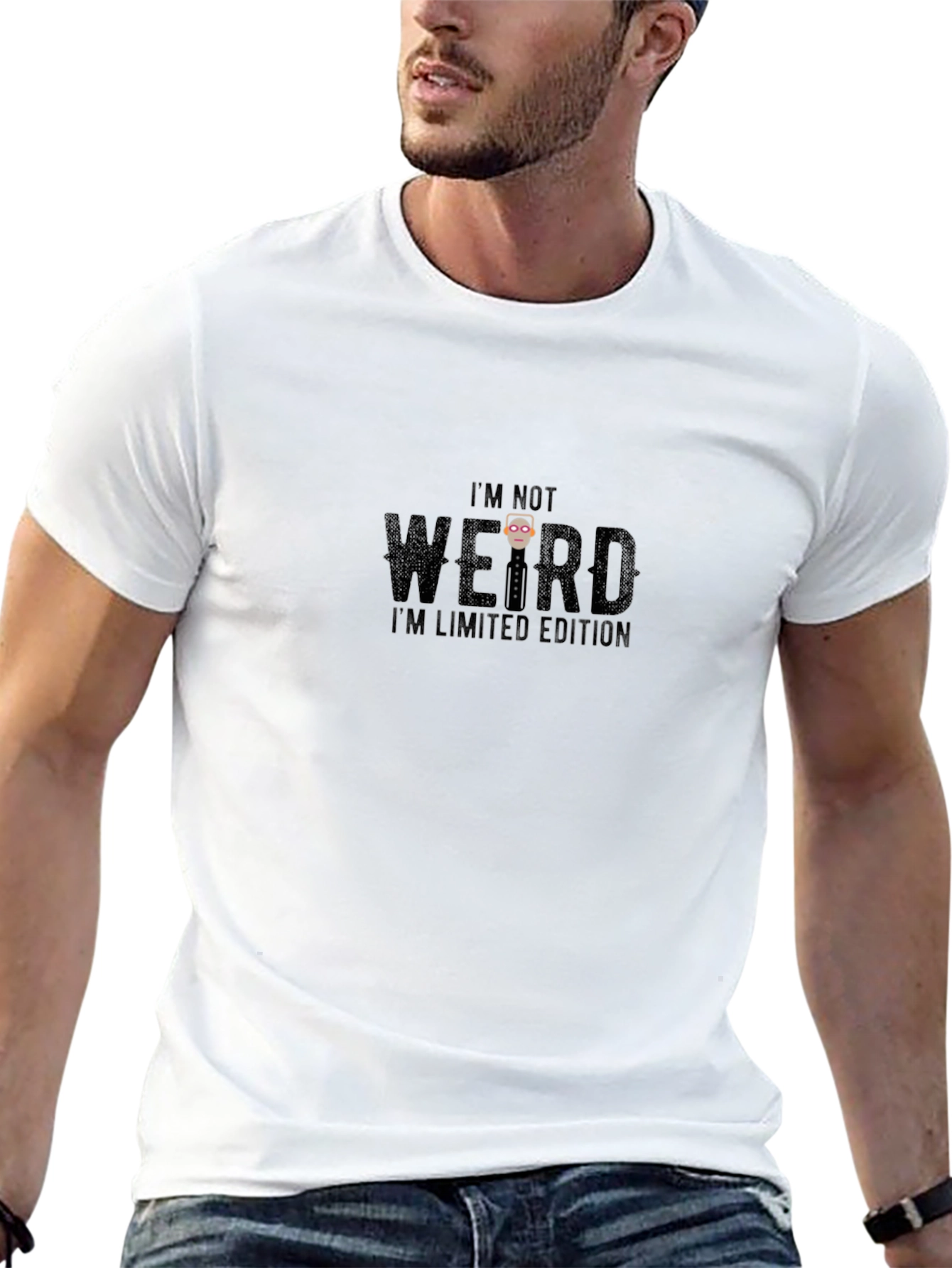 Im Not Weird Im Limited Edition Black T-Shirt