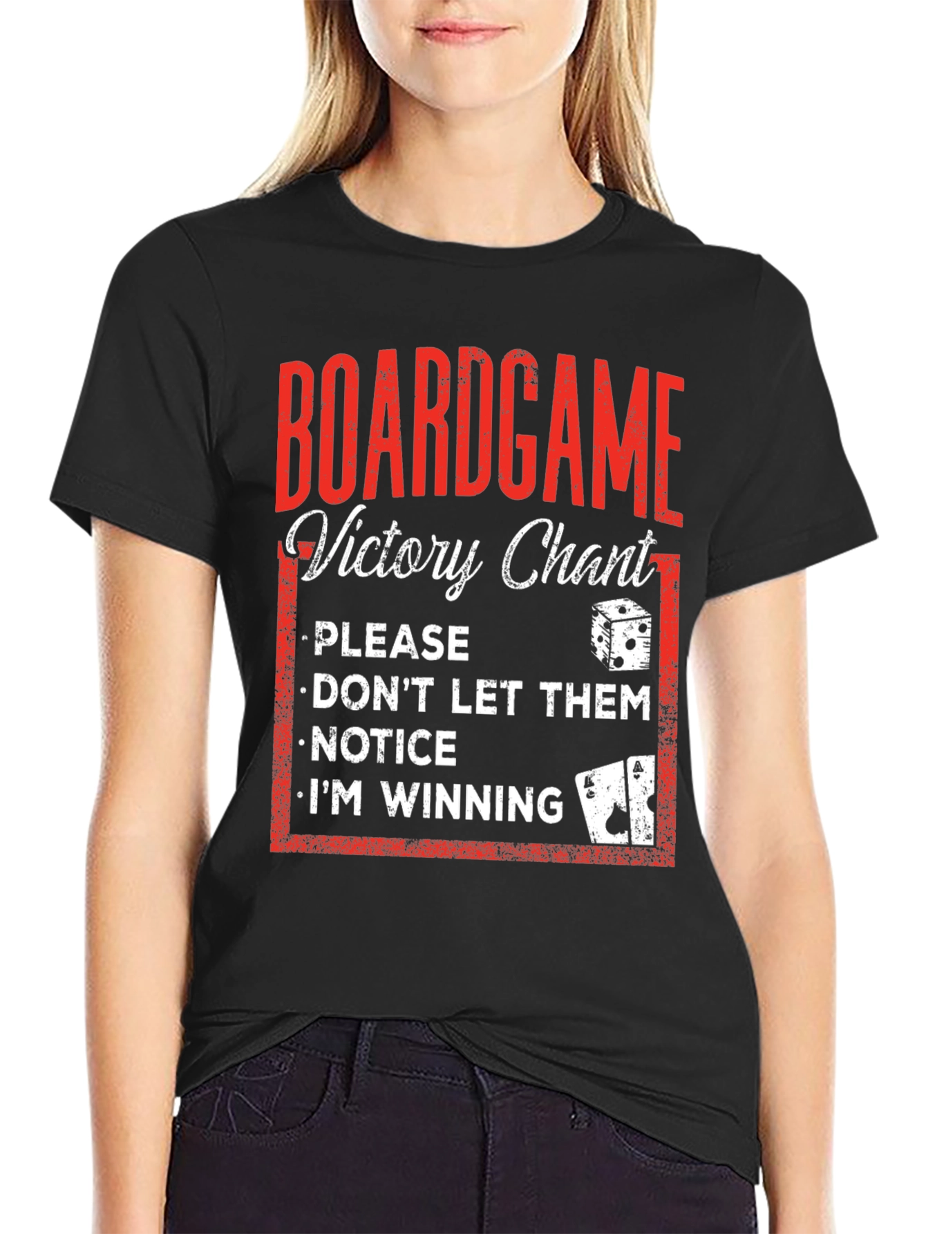 Boardgame Victory Chant T-Shirt - Funny Game Night Apparel