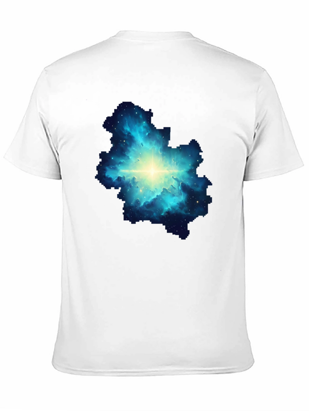 Nebula Print Black T-Shirt