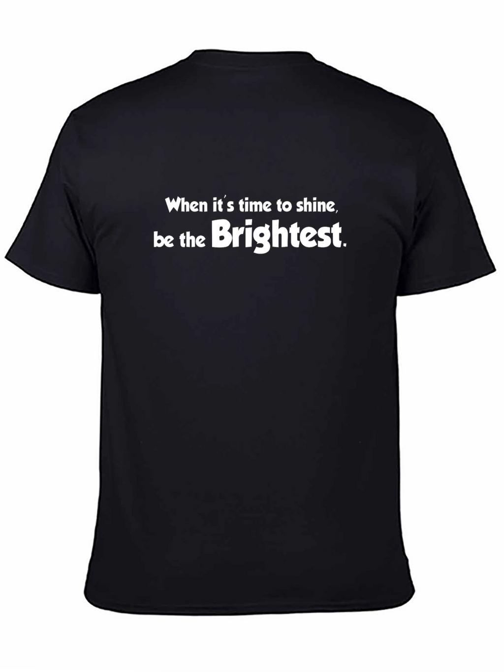Brightest Shine Graphic Tee - Black