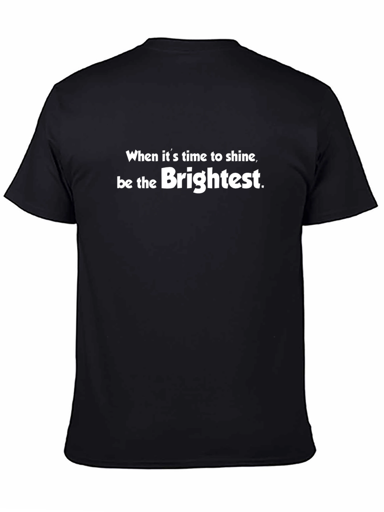 Brightest Shine Graphic Tee - Black