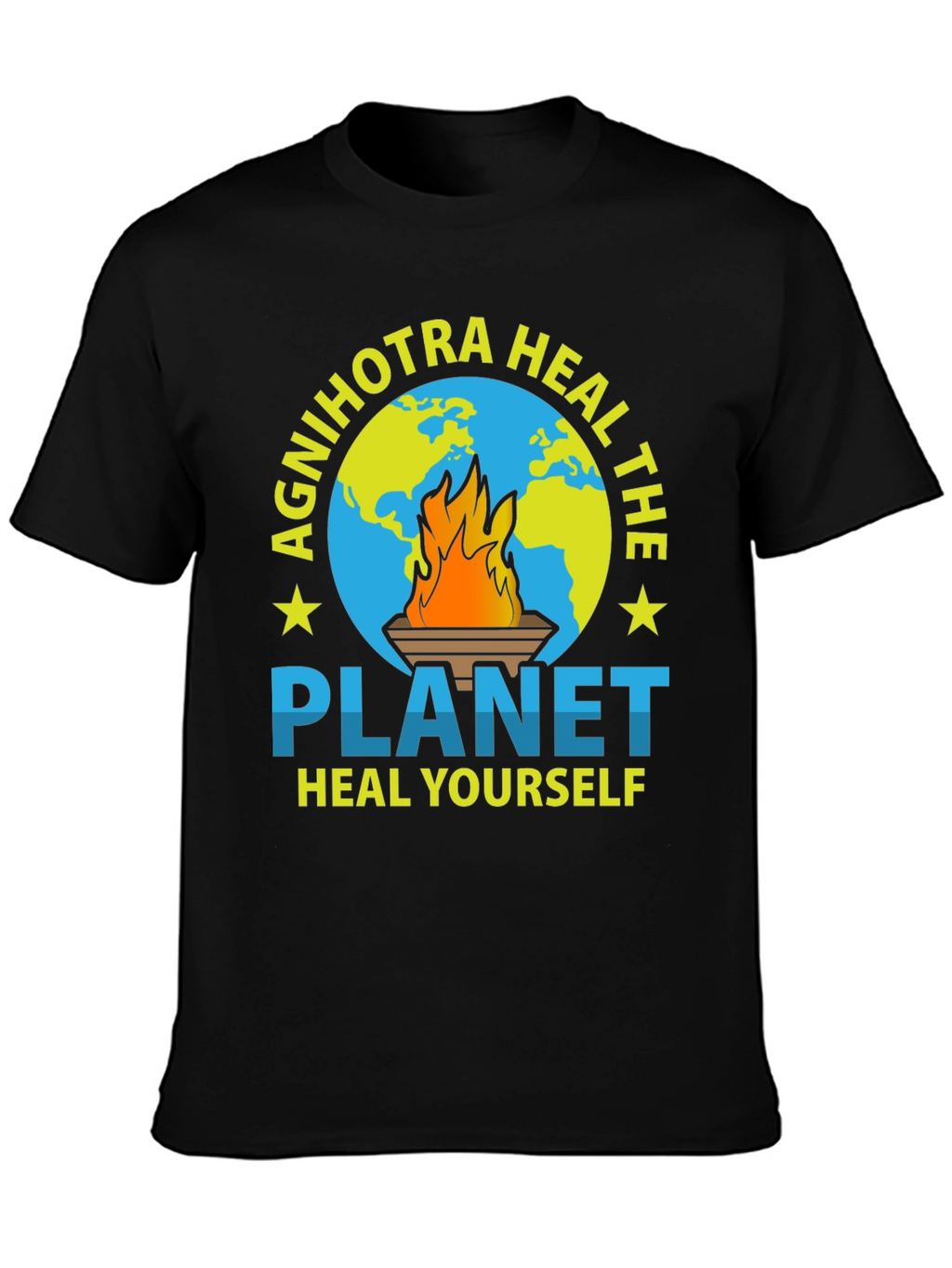 Agnihotra Heal The Planet T-Shirt