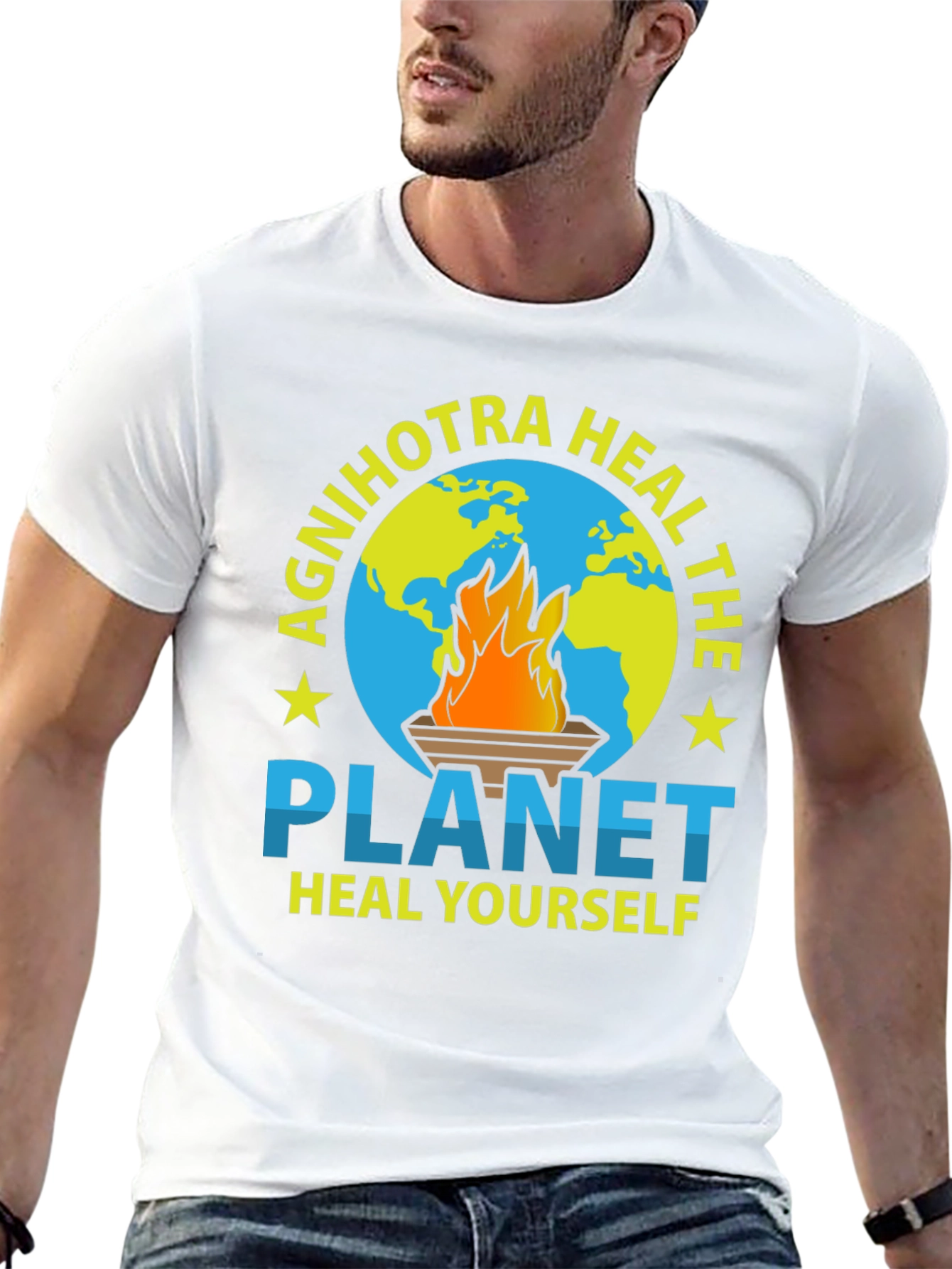 Agnihotra Heal The Planet T-Shirt