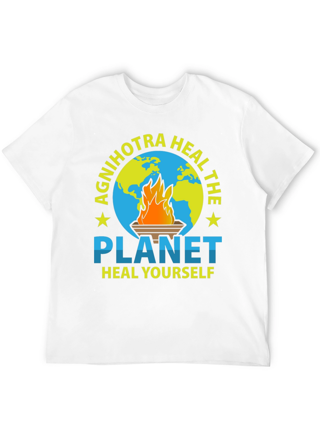 Agnihotra Heal The Planet T-Shirt
