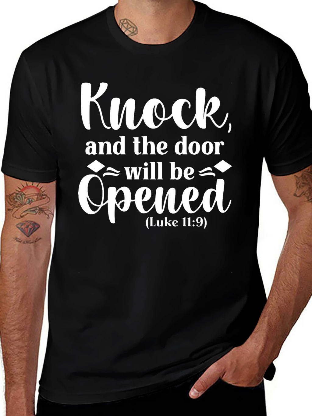 Knock and the Door Will Be Opened T-Shirt