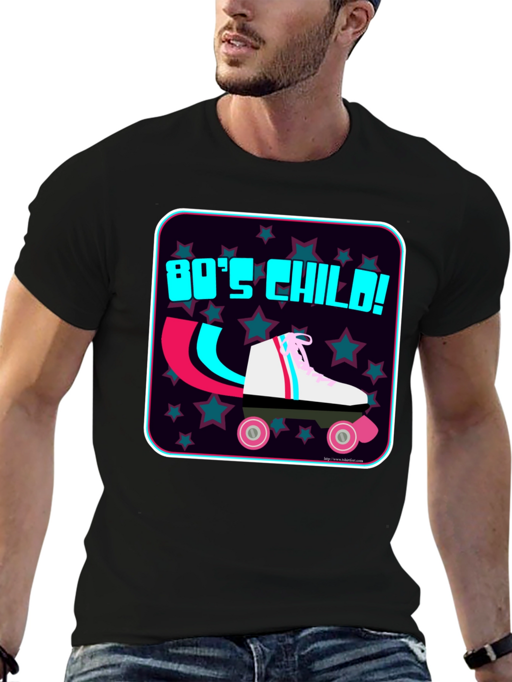80s Child Roller Skate T-Shirt - Retro Style