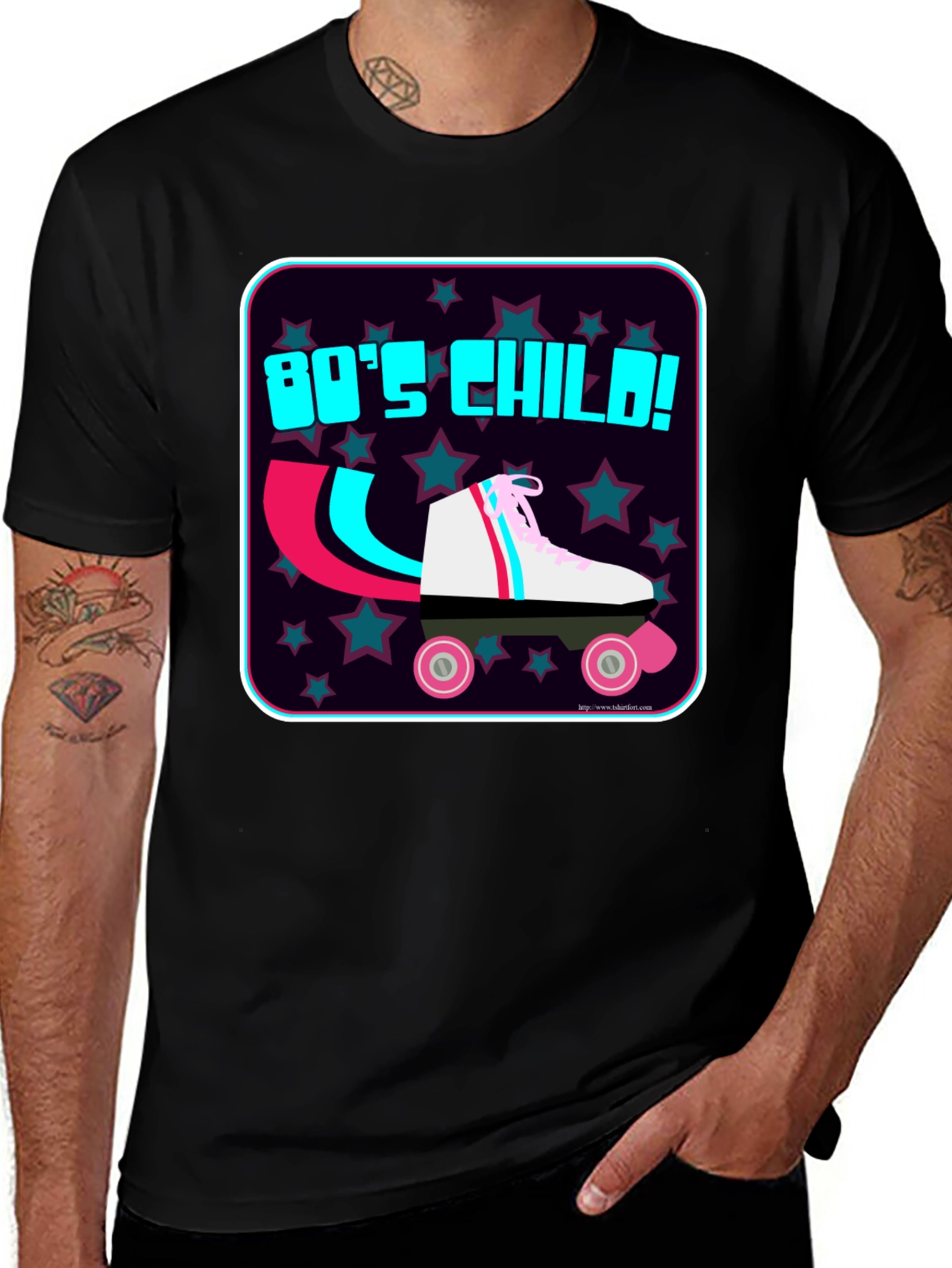 80s Child Roller Skate T-Shirt - Retro Style