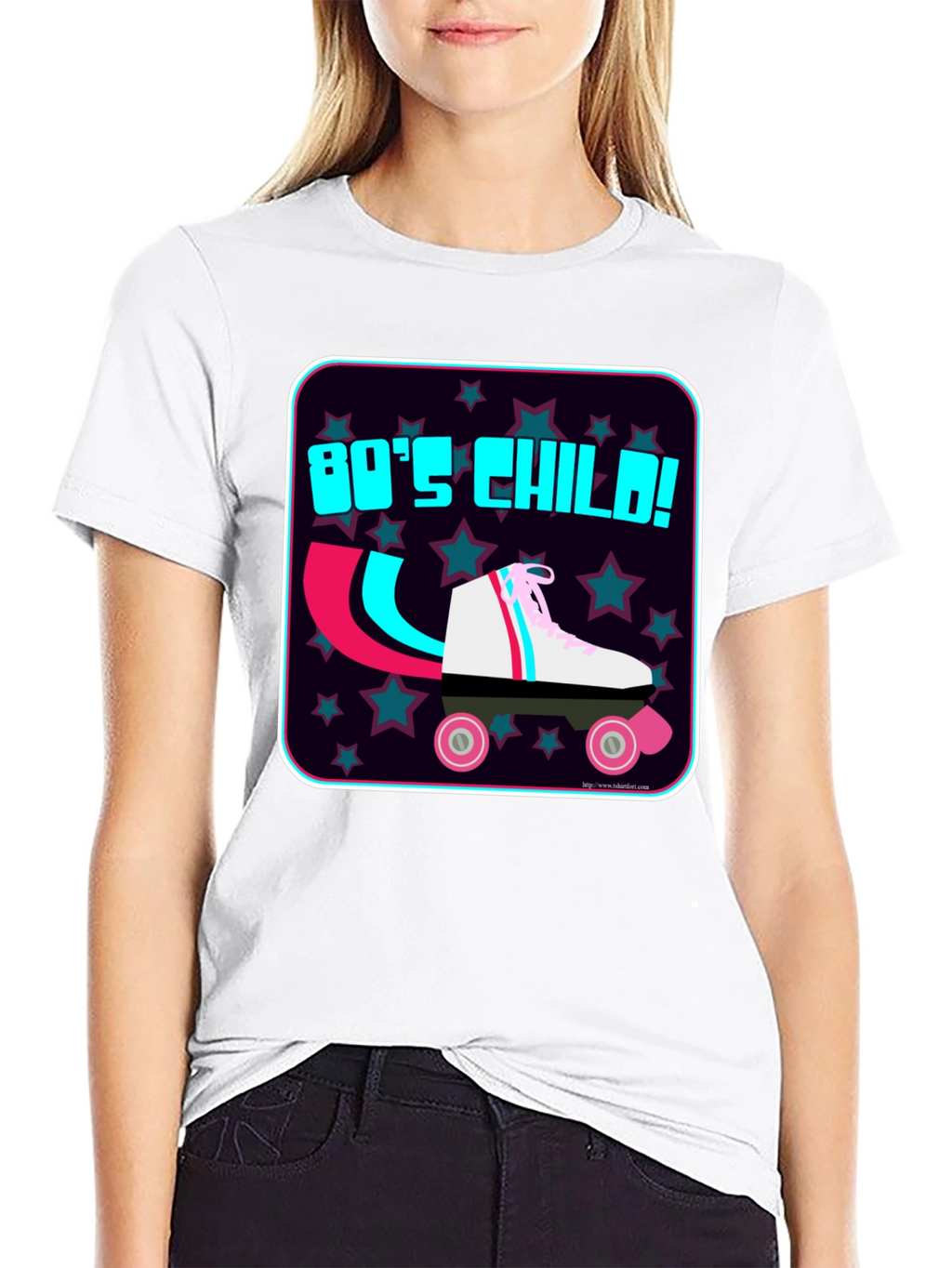 80s Child Roller Skate T-Shirt - Retro Style