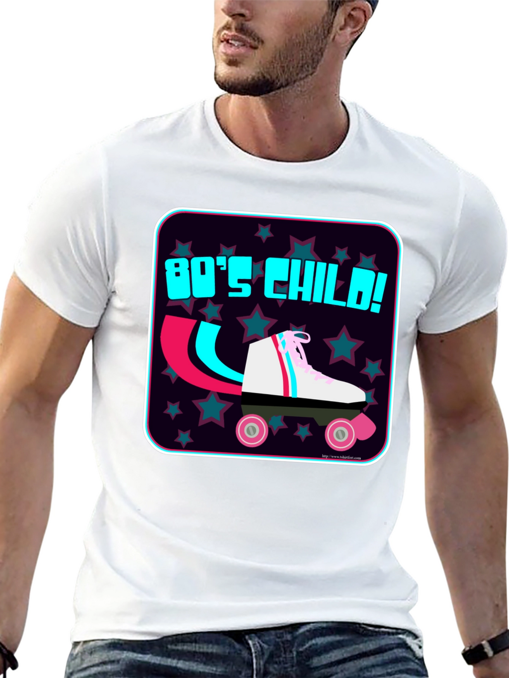 80s Child Roller Skate T-Shirt - Retro Style