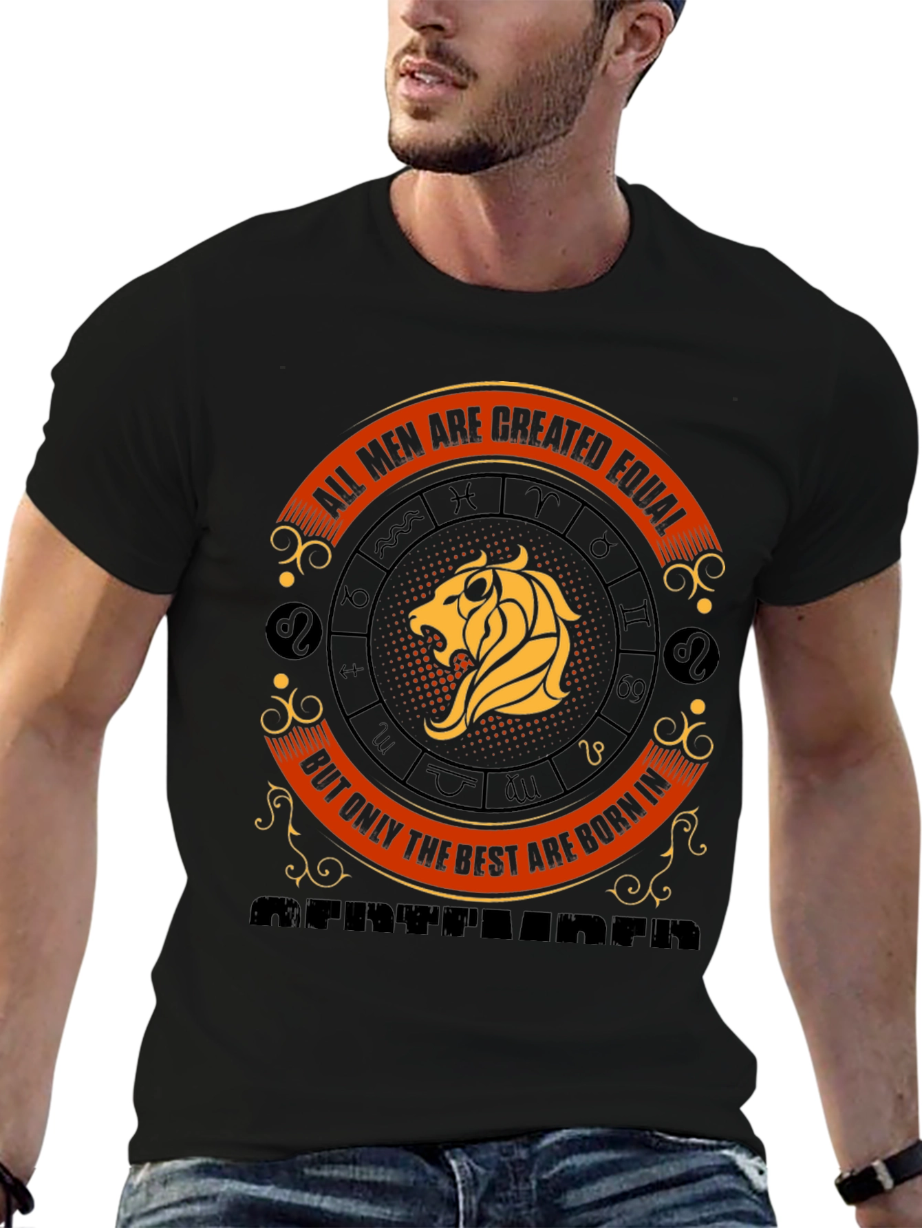 All Men Are Created Equal Born in September T-Shirt