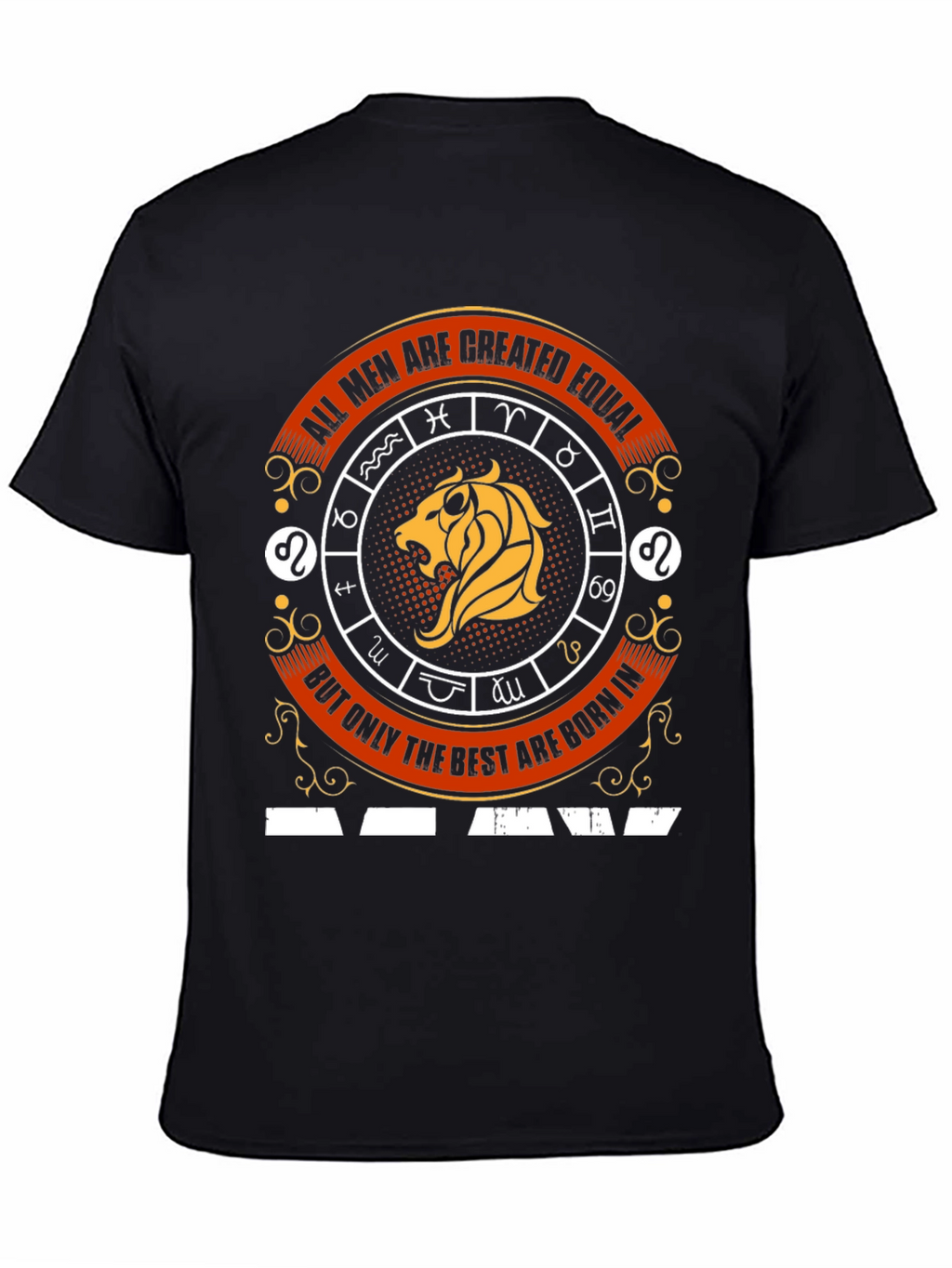 Zodiac Sign Leo Graphic T-Shirt - Best Men