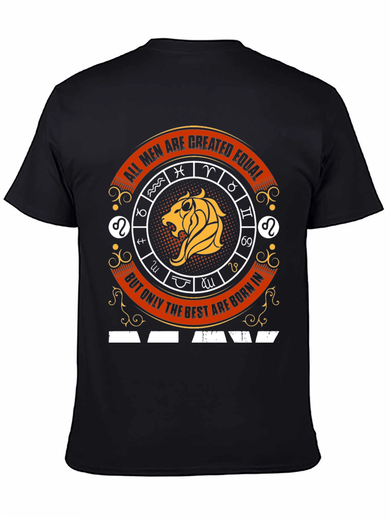 Zodiac Sign Leo Graphic T-Shirt - Best Men