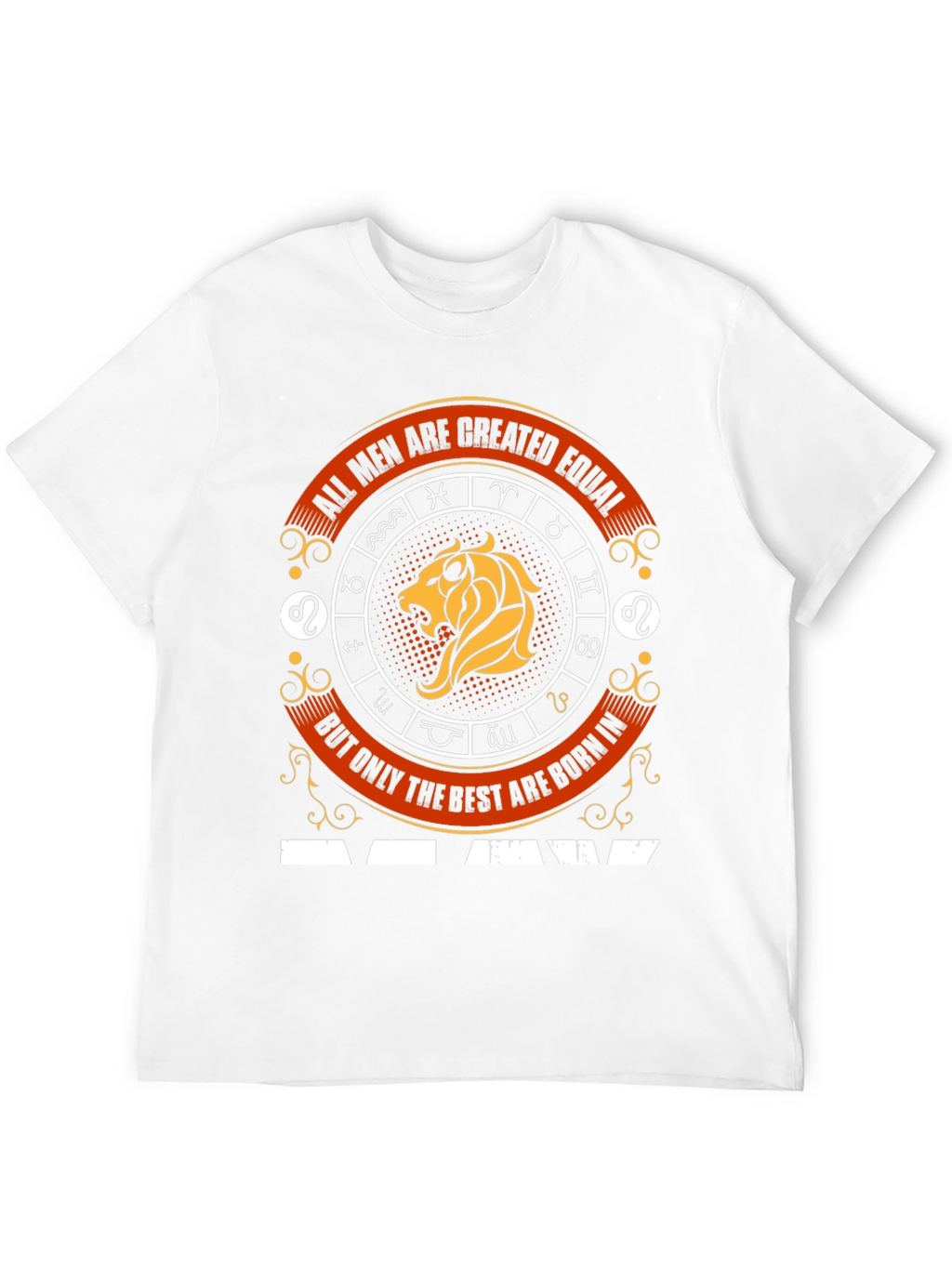 Zodiac Sign Leo Graphic T-Shirt - Best Men
