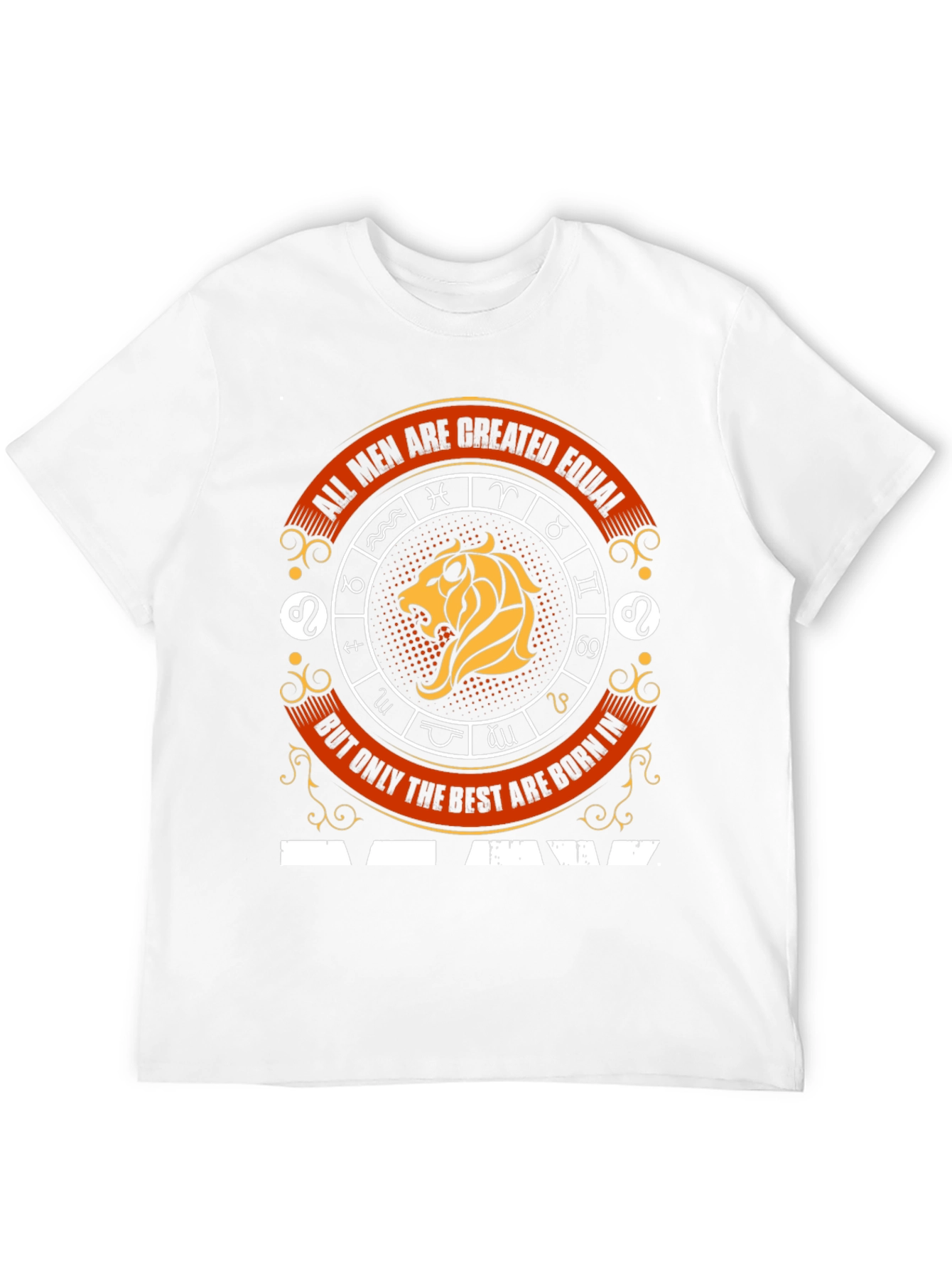 Zodiac Sign Leo Graphic T-Shirt - Best Men