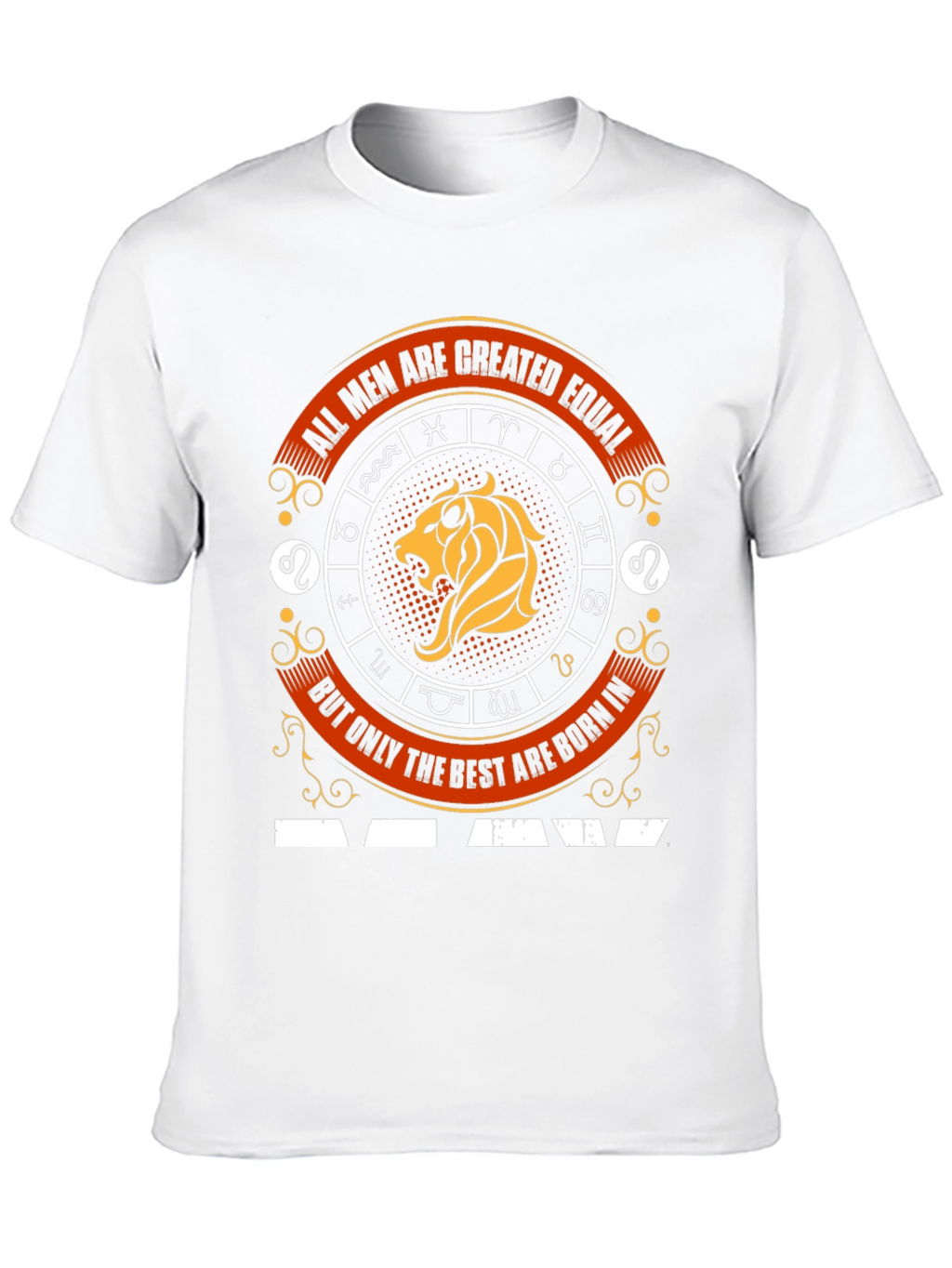 Zodiac Sign Leo Graphic T-Shirt - Best Men