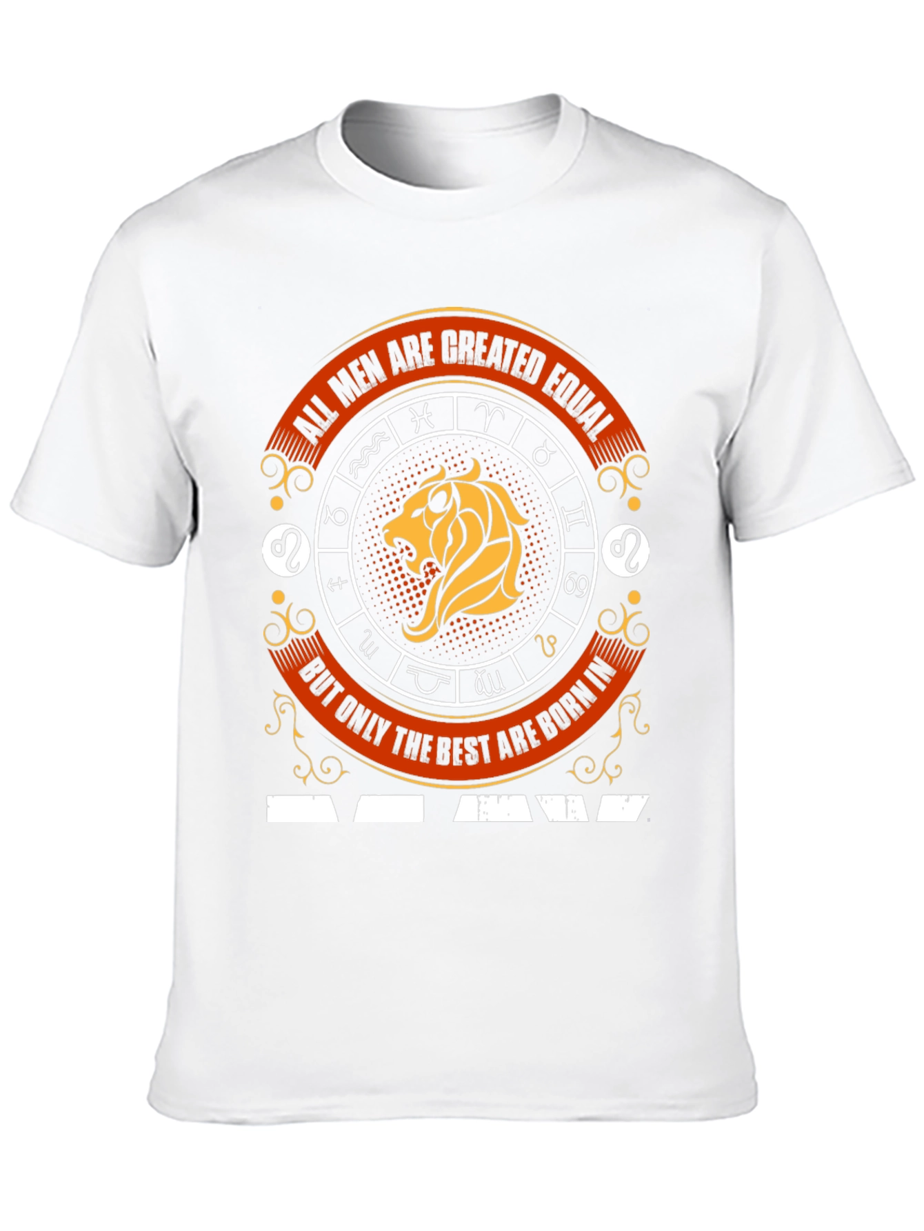 Zodiac Sign Leo Graphic T-Shirt - Best Men