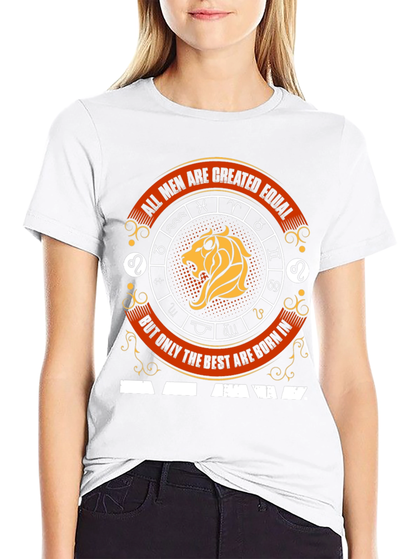 Zodiac Sign Leo Graphic T-Shirt - Best Men
