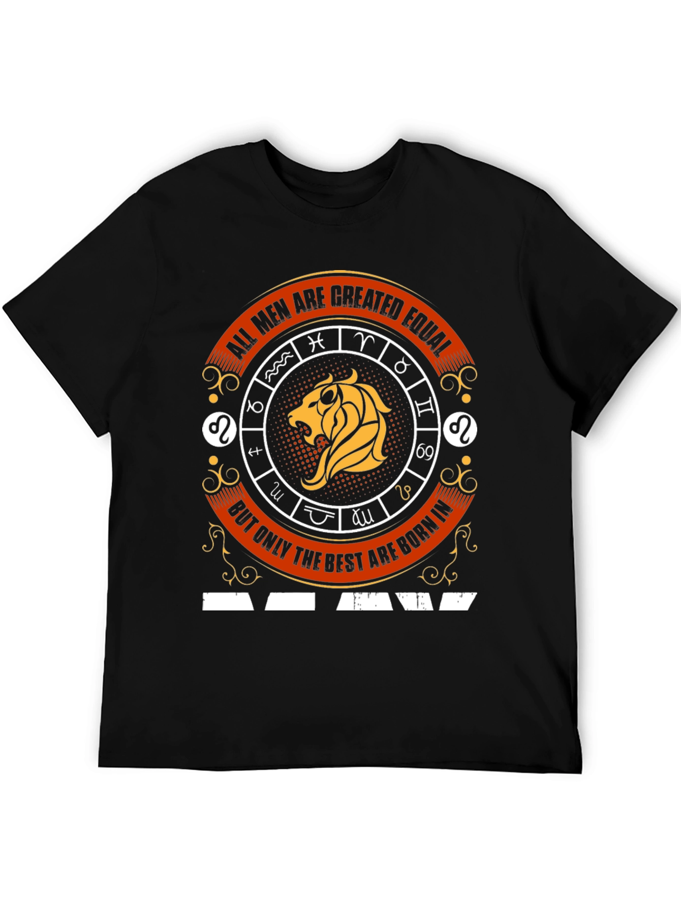 Zodiac Sign Leo Graphic T-Shirt - Best Men