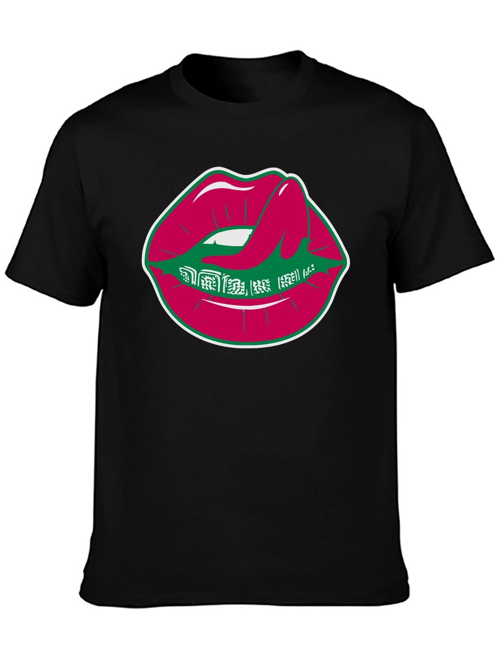 Lips Graphic Tee - Unique Design