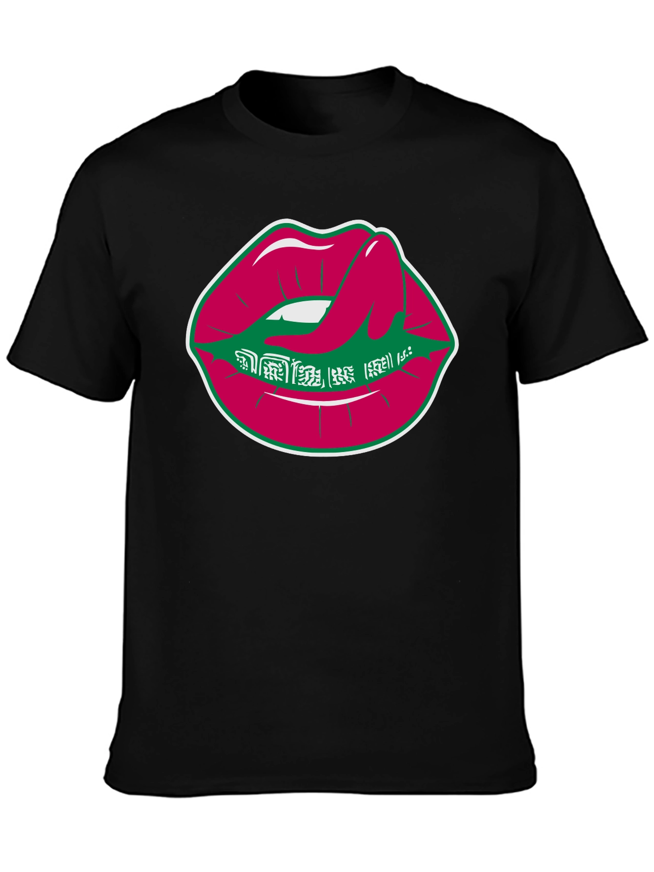 Lips Graphic Tee - Unique Design