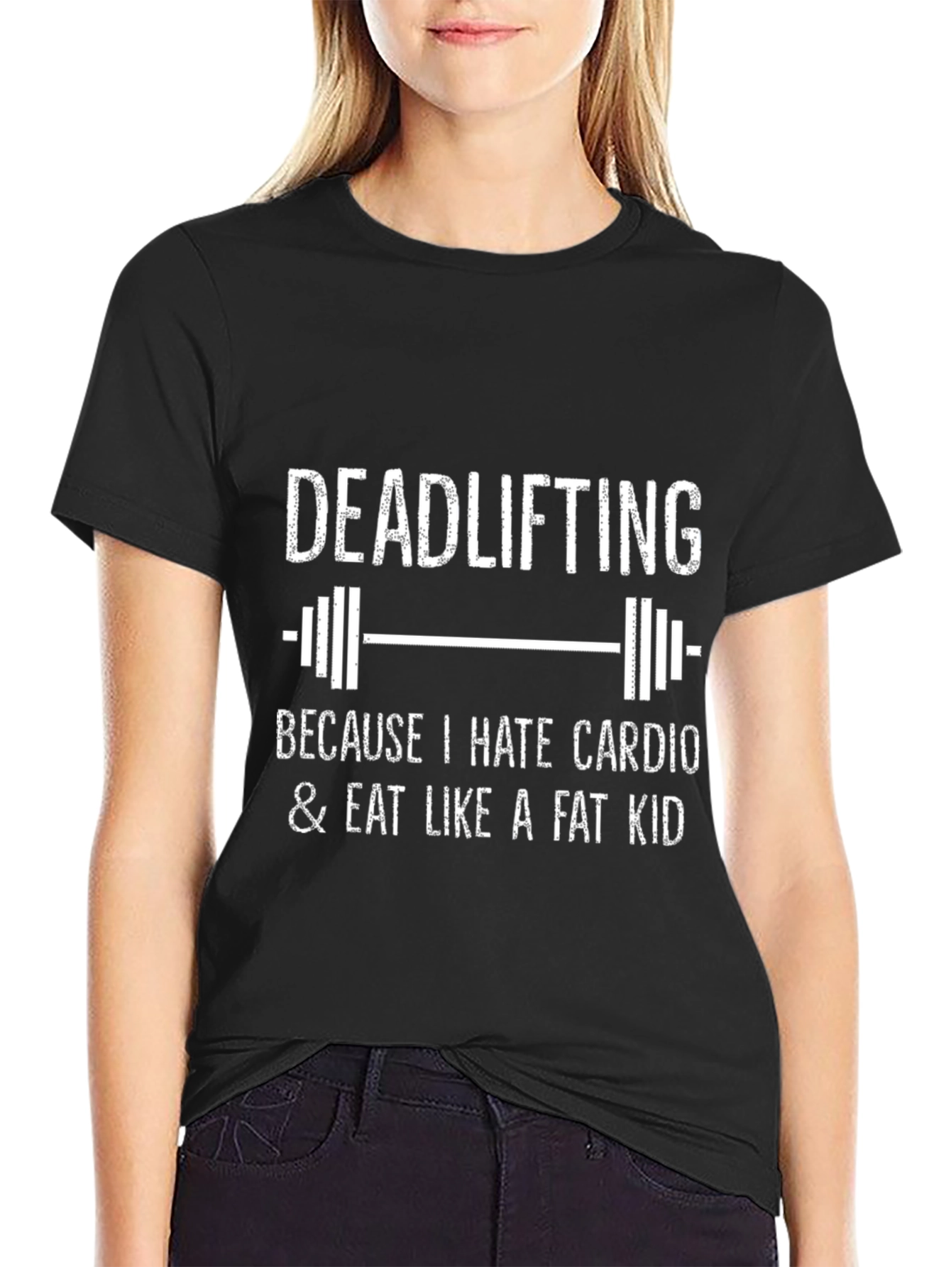 Deadlifting Hate Cardio Funny T-Shirt